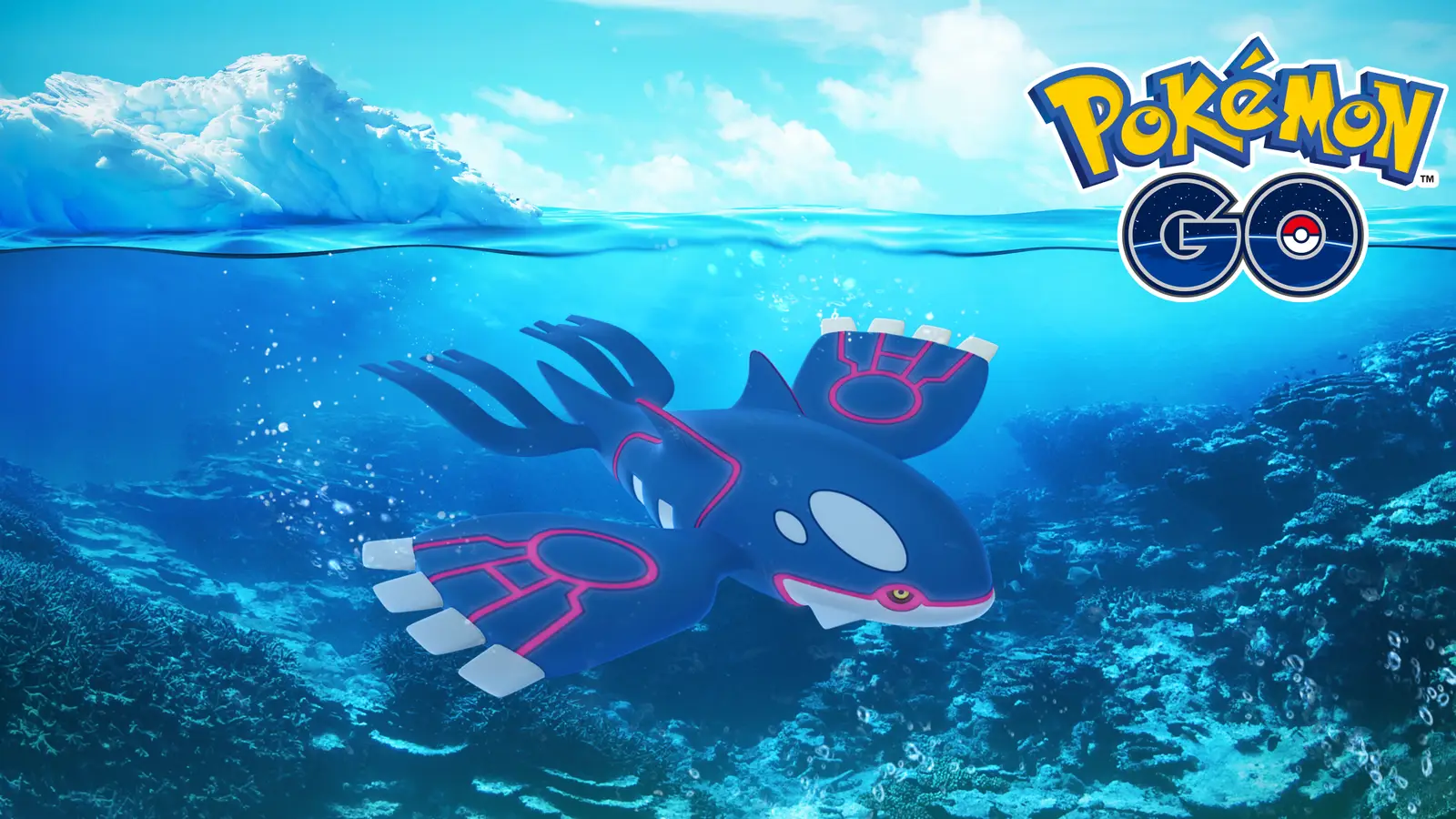 The legendary Kyogre is now in Pokémon Go
