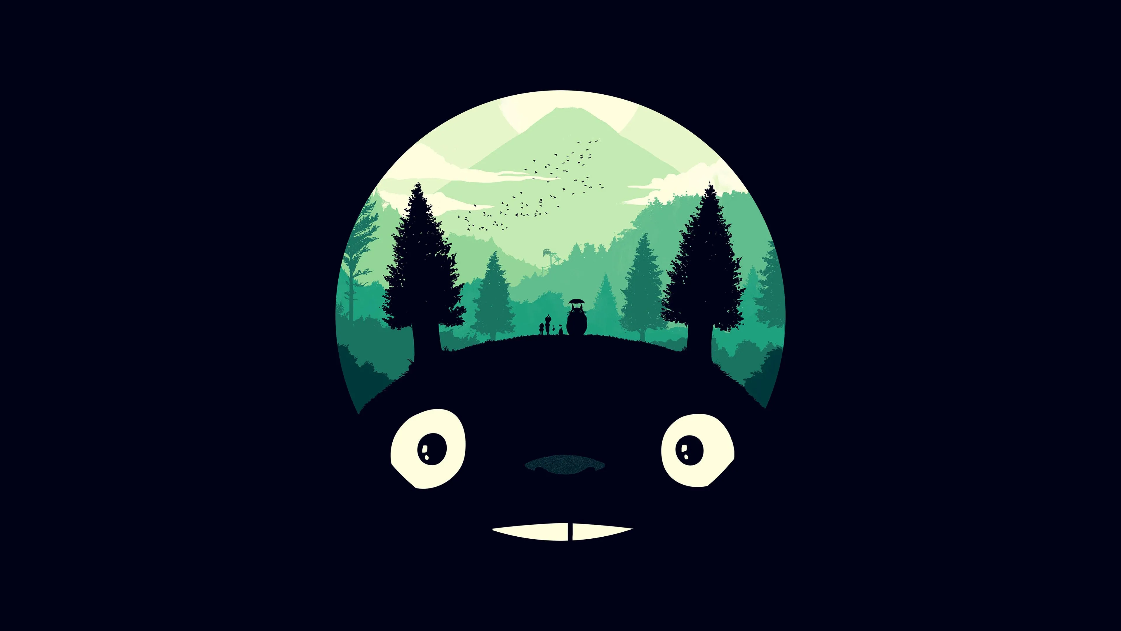 Cute Dark Desktop Wallpaper, HD Background on WallpaperBat
