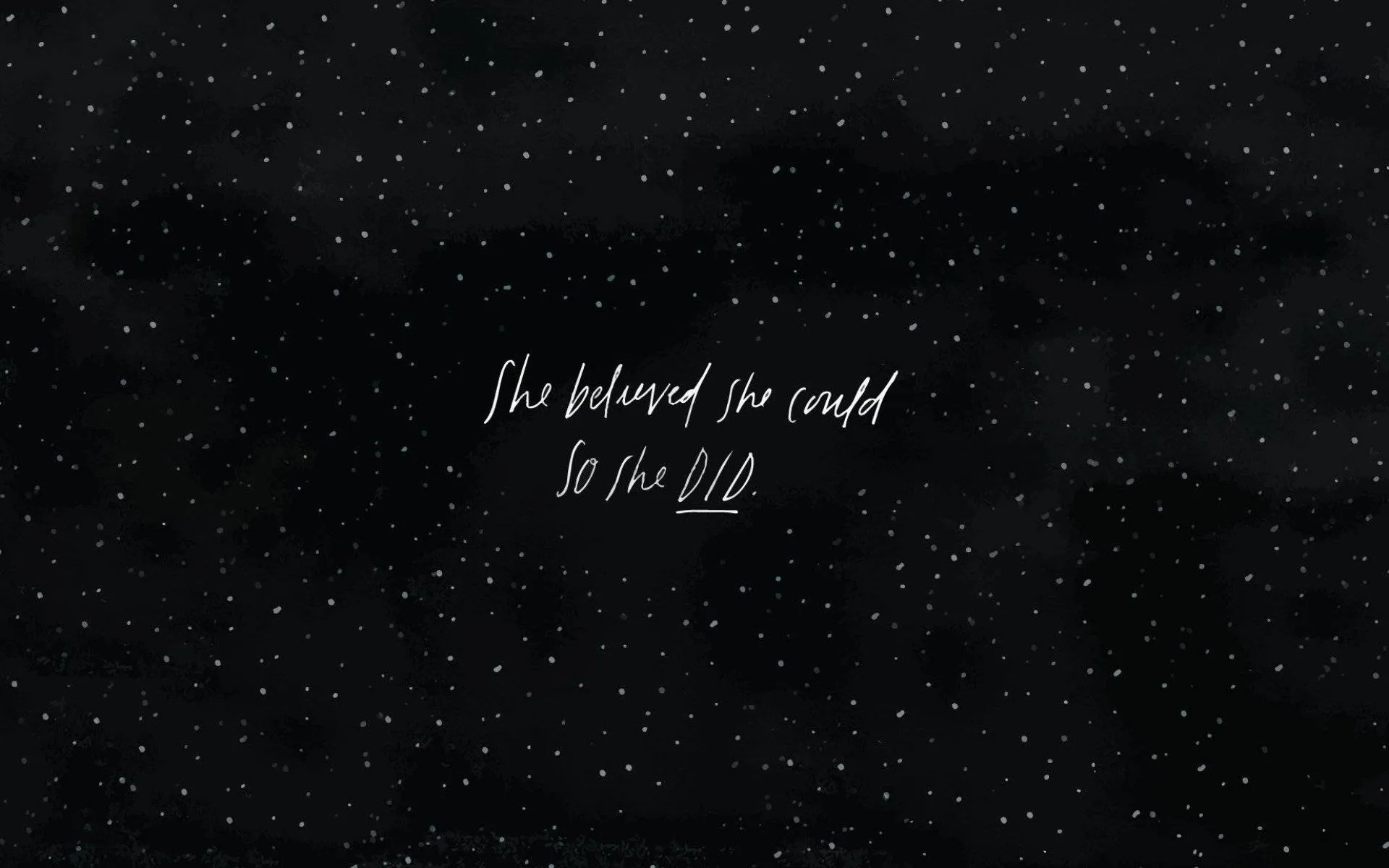 Download Aesthetic Quote Cute Dark Girly Wallpaper