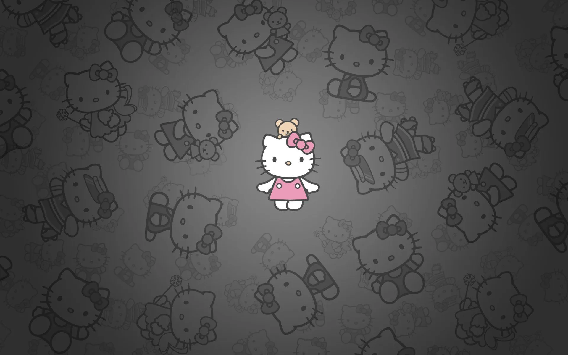 Cute Anime HD Wallpaper: Hello Kitty Delightsx1600