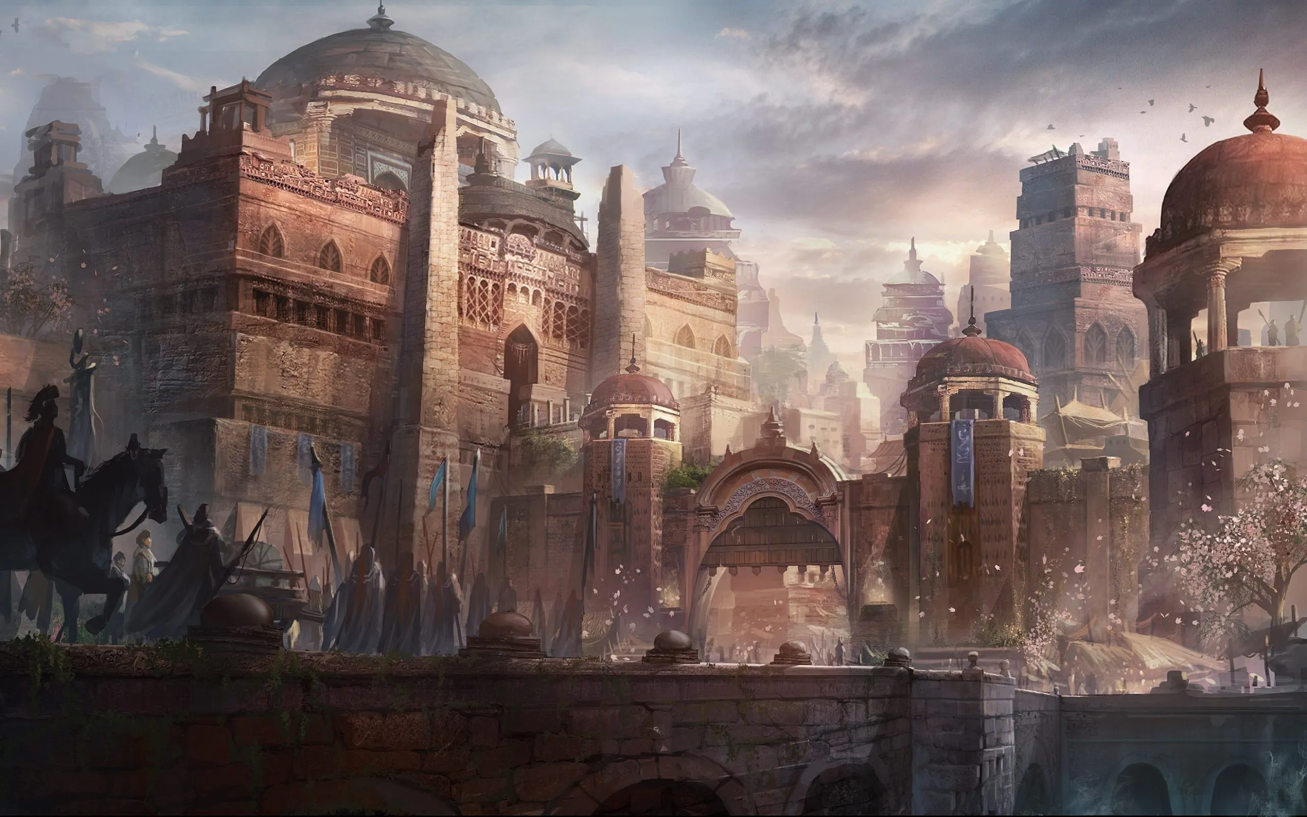 Medieval Town Wallpaper, HD Background on WallpaperBat