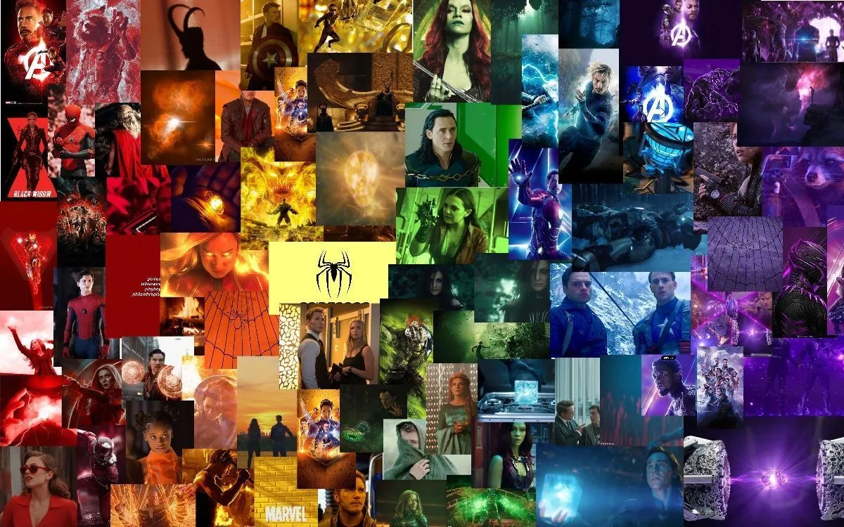 Marvel Collage Wallpaper, HD Background on WallpaperBat