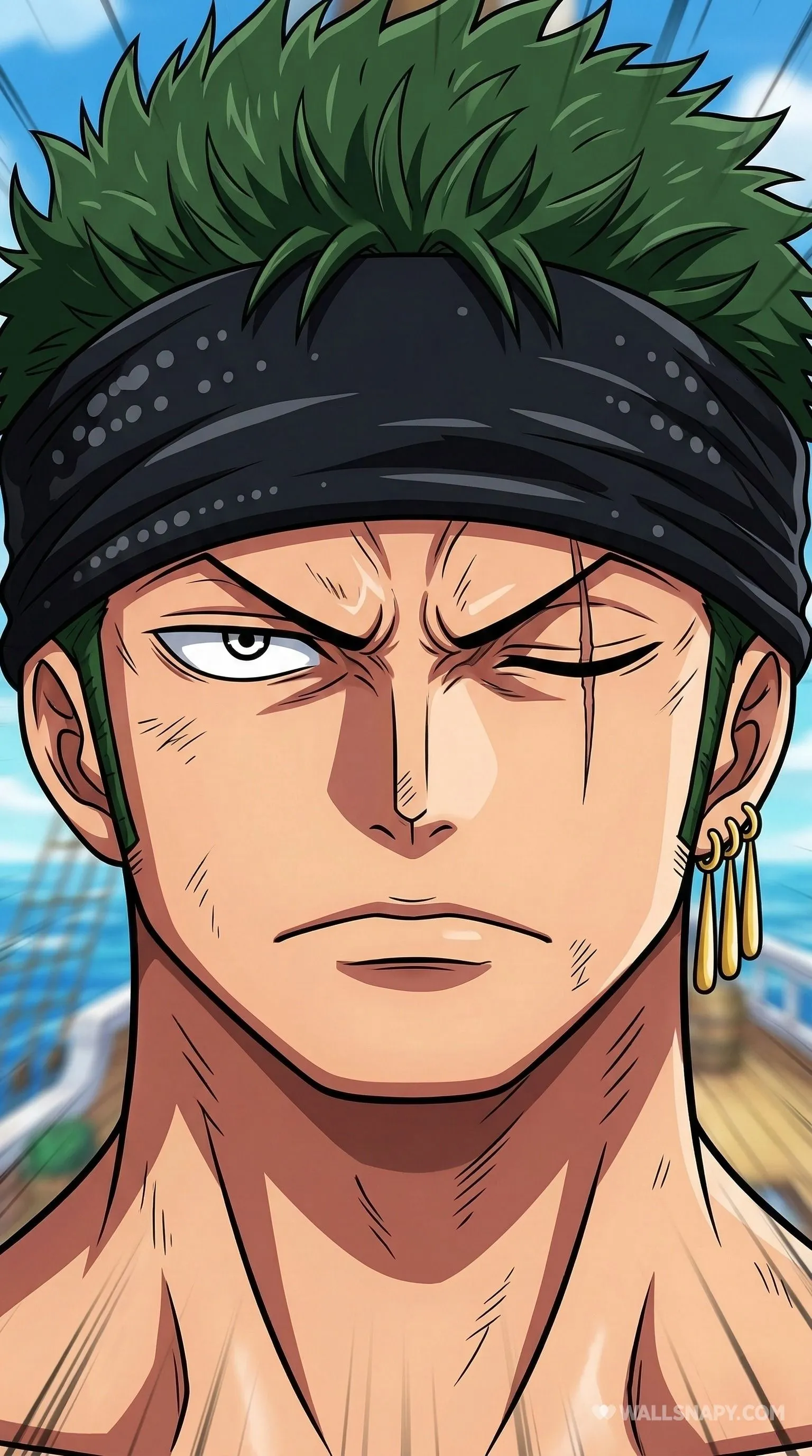 Roronoa zoro one piece 4k mobile wallpaper