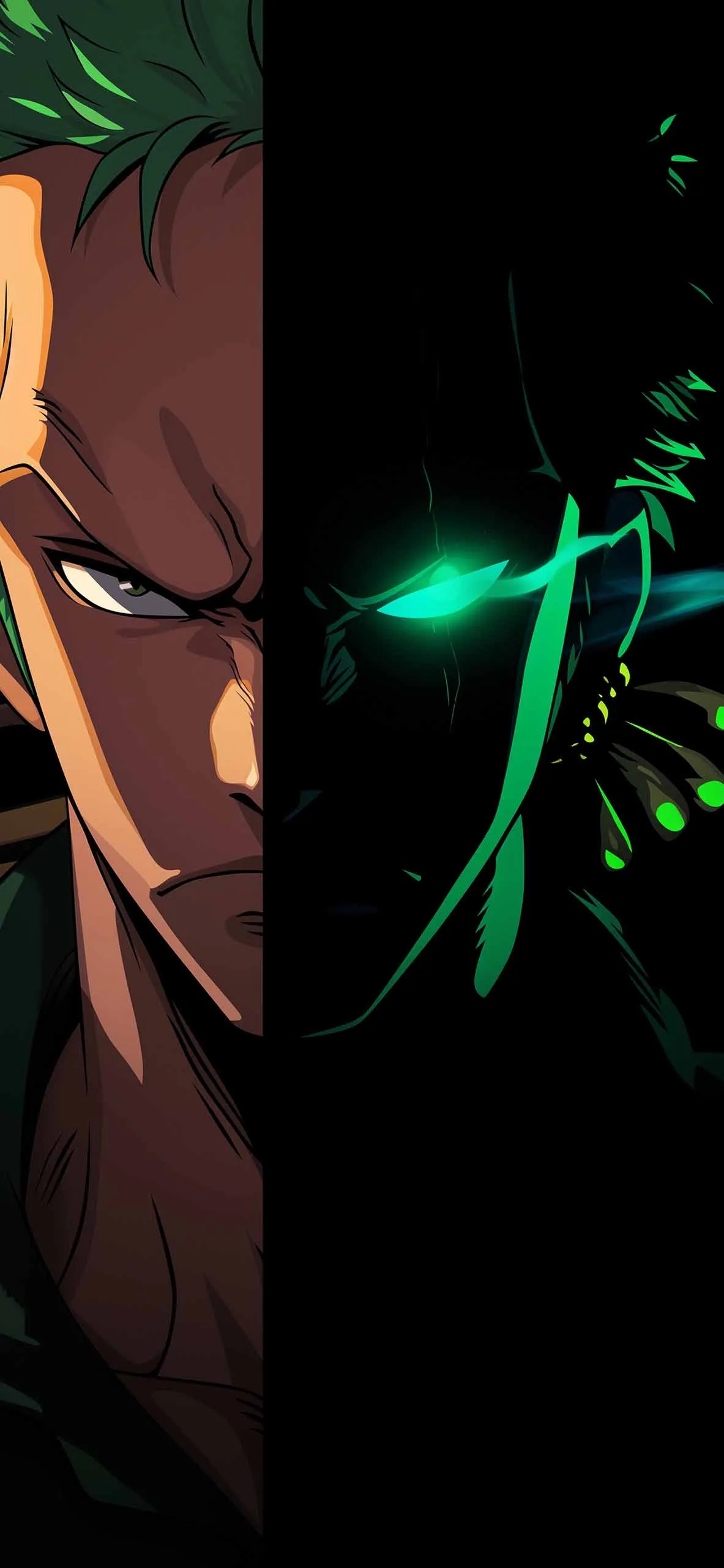 Zoro Dual Aura One Piece Wallpaper Anime Wallpaper HD