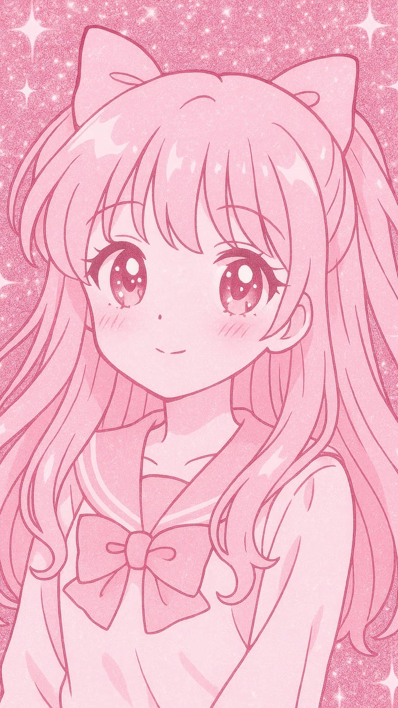 iPhone Wallpaper Anime Girl Image Wallpaper