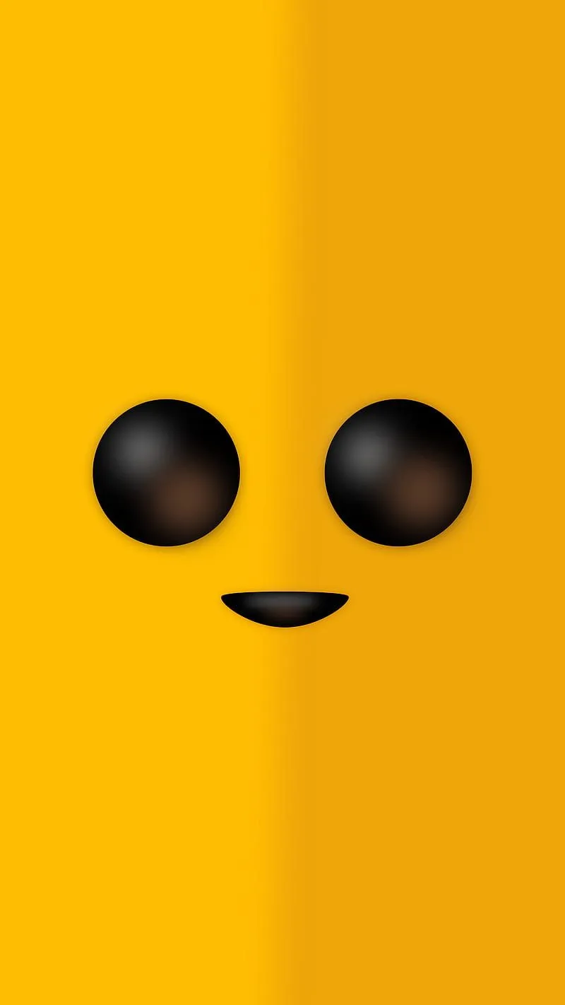 Yello Ello 6K, Phone, U, banana, bright, cheerful, clean, colorful, cute, eyes, HD phone wallpaper
