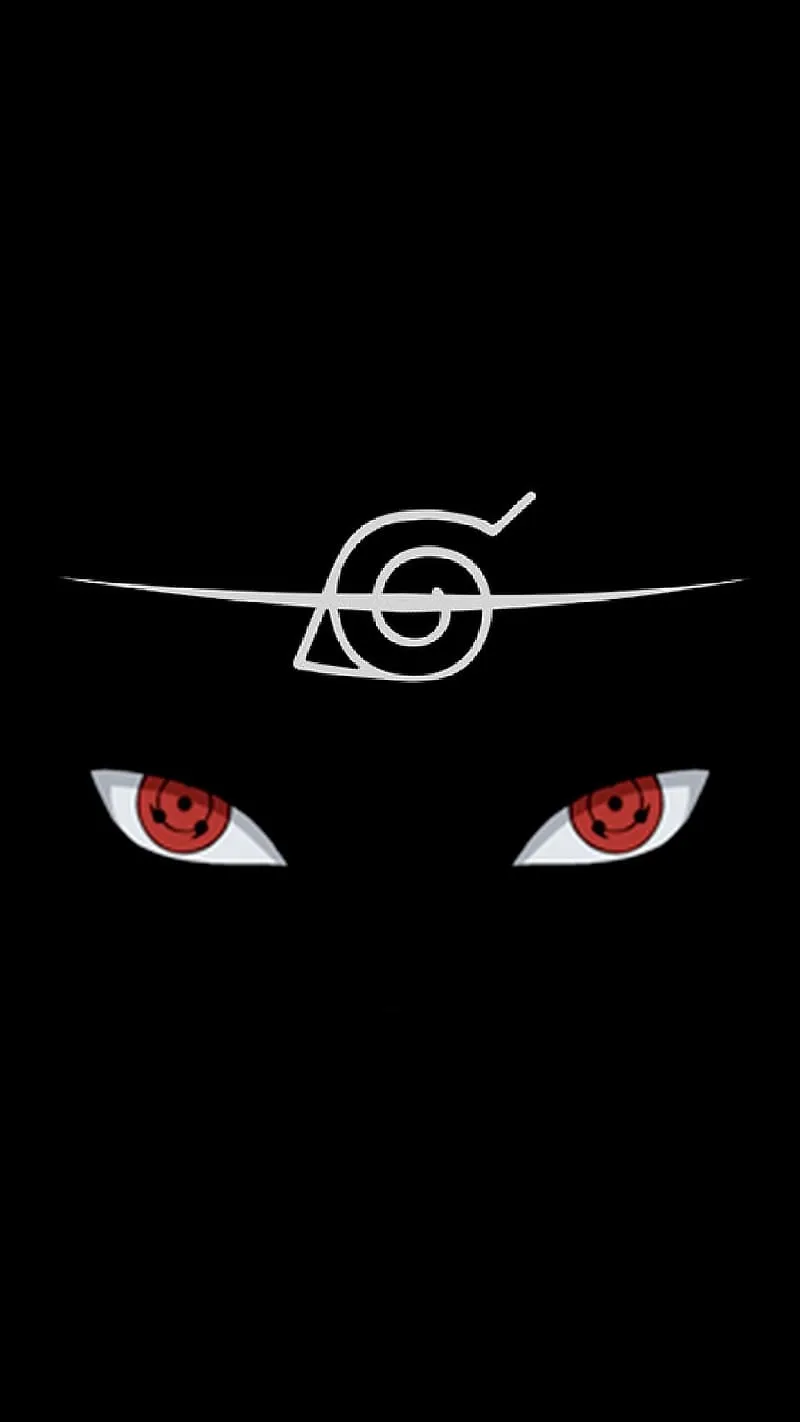 Naruto Eyes, Black Background, anime, sage mode, animation, HD phone wallpaper