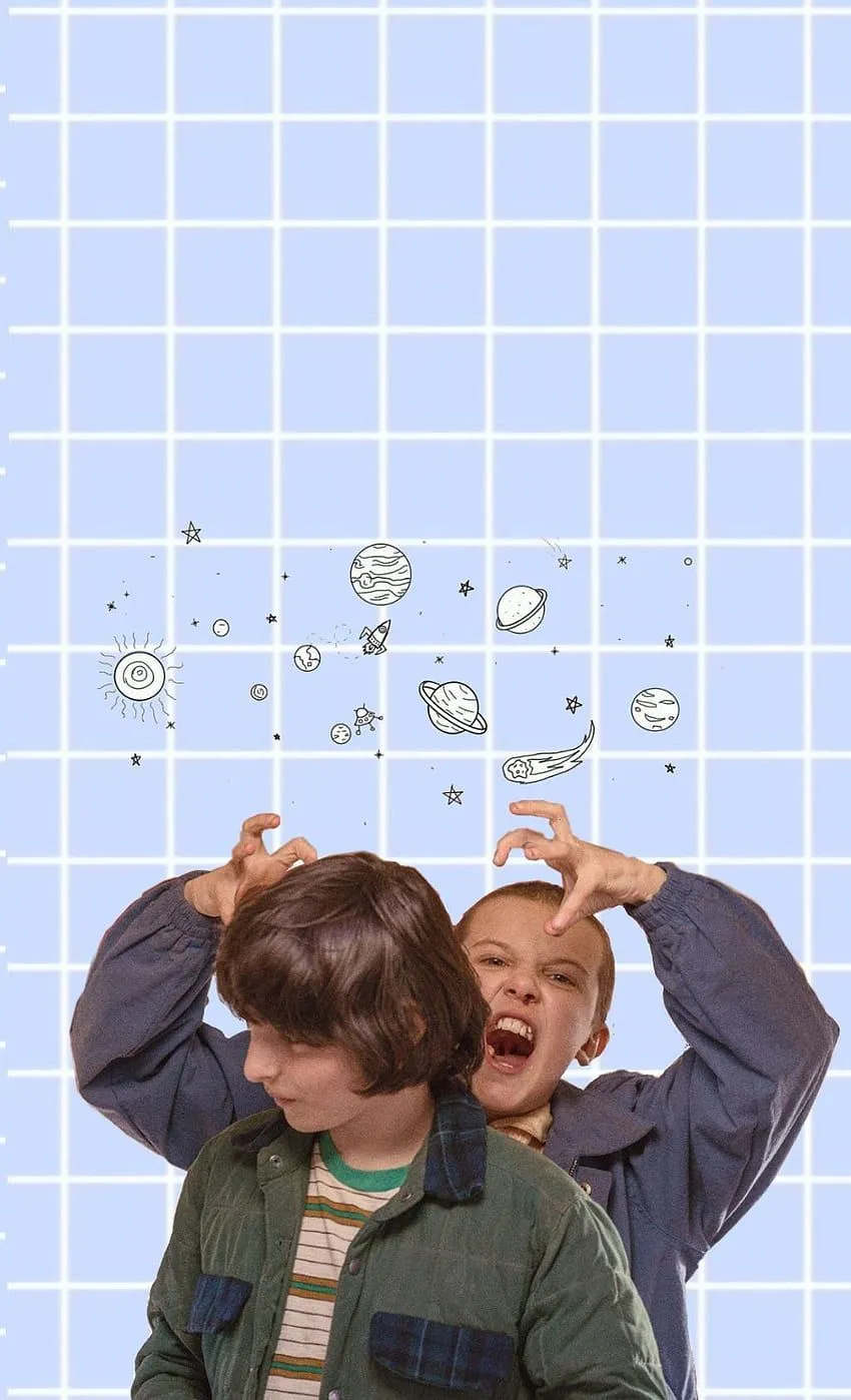 Strangerthings mike eleven blue HD phone wallpaper