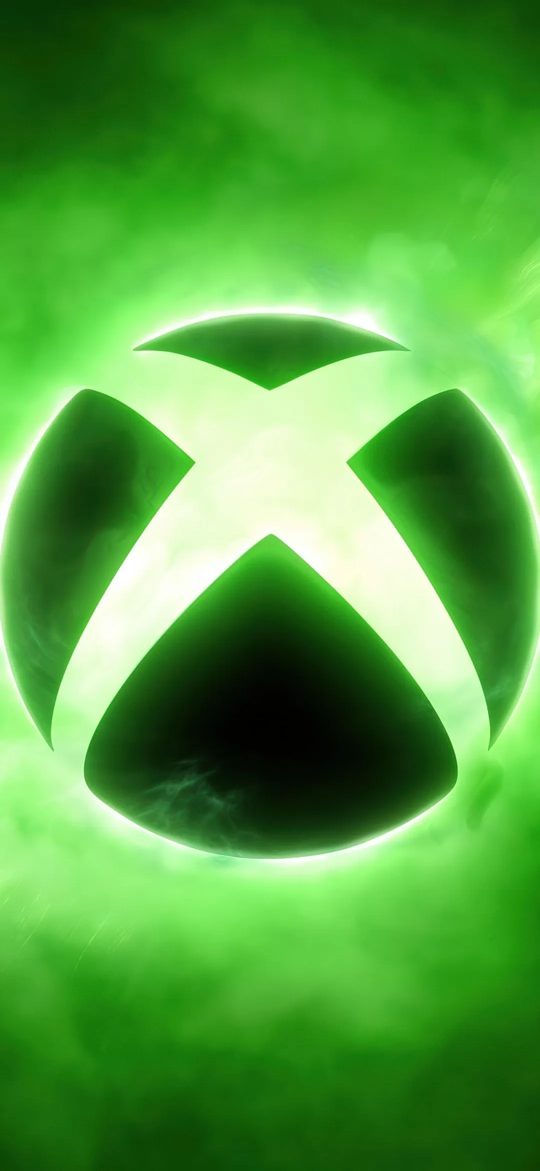 Xbox logo Wallpaper 4K, Green background, 5K