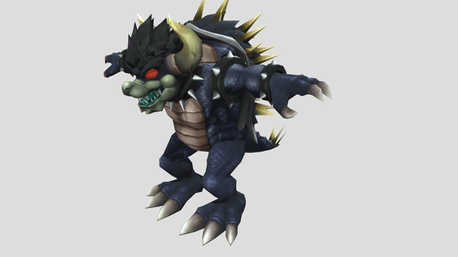 Dark Giga Bowser (My Version) Free 3D model by wepekar286 [0462605]