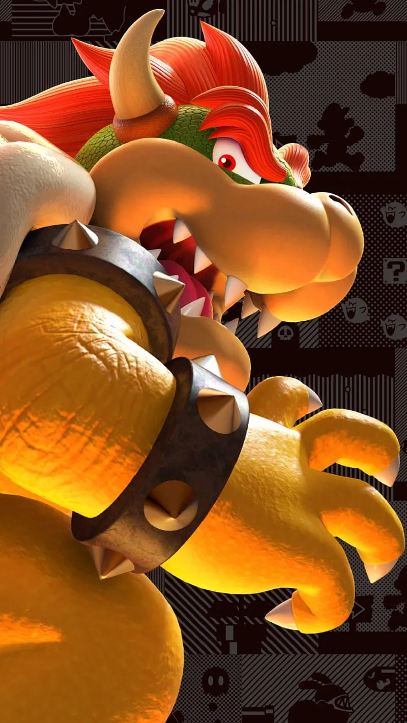 Bowser, super mario, HD phone wallpaper