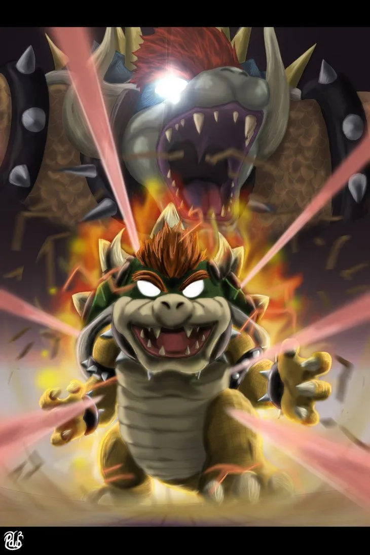 Bowser. Super smash bros brawl, Super mario art, Super smash brothers