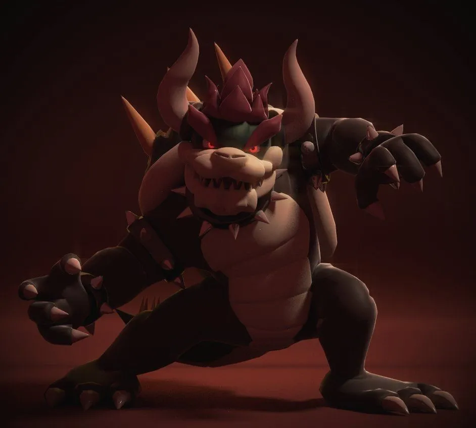 Bowser and Koopa ideas to save today. dark bowser art, evil bowser, bowser monster and more