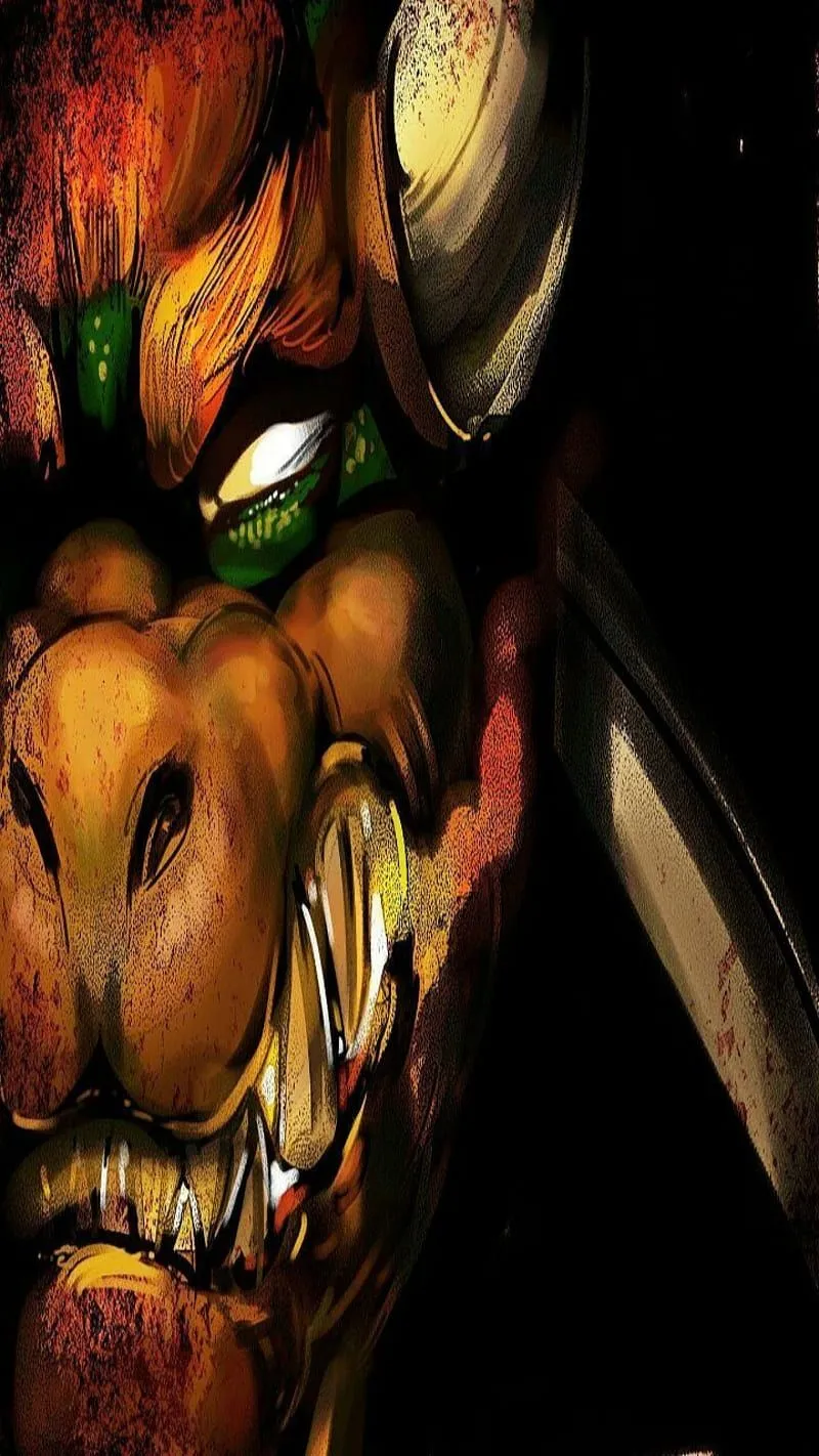 Bowser, realistic, HD phone wallpaper