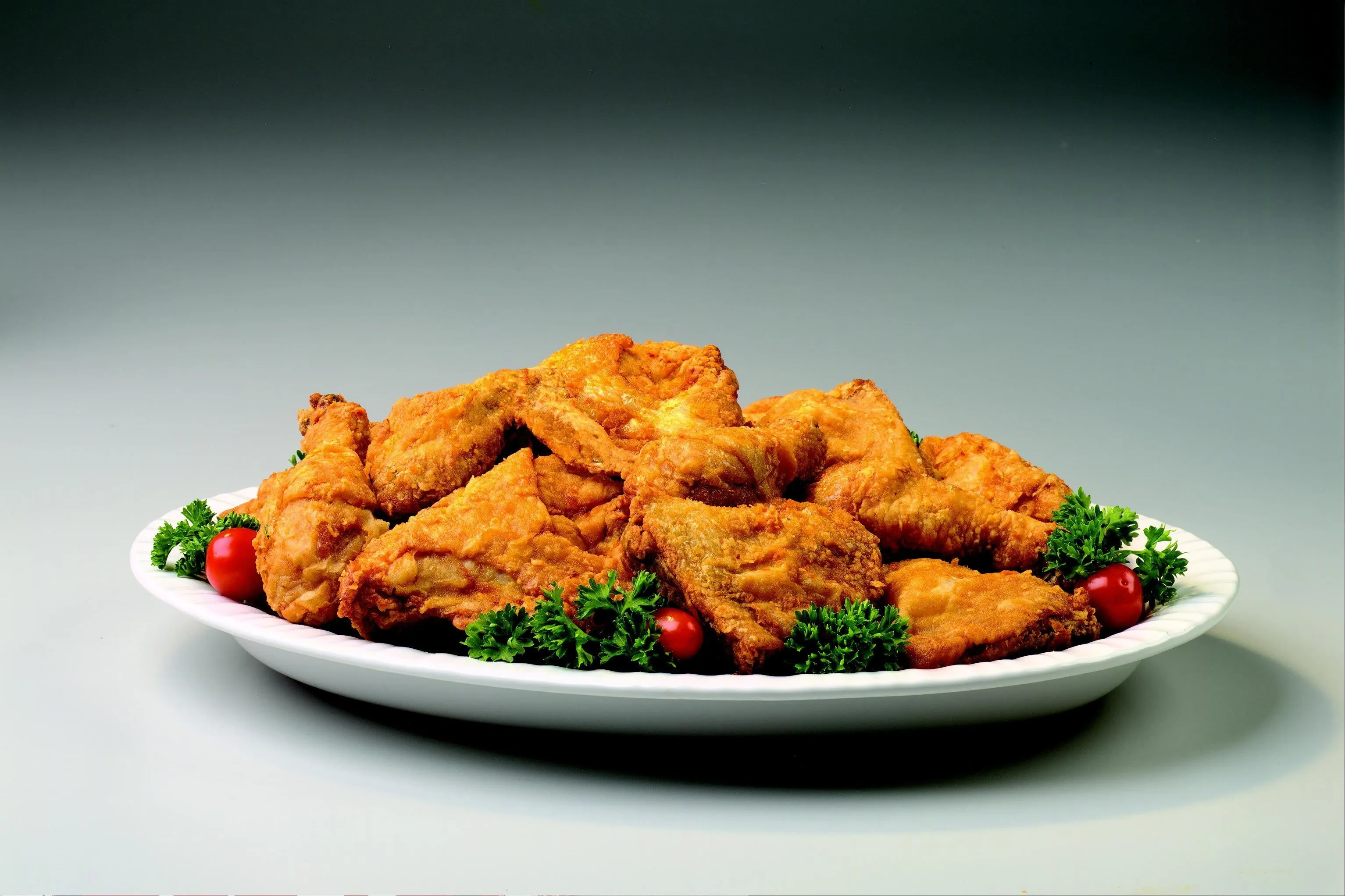 Fried chicken, food, eating, fried chicken HD wallpaper
