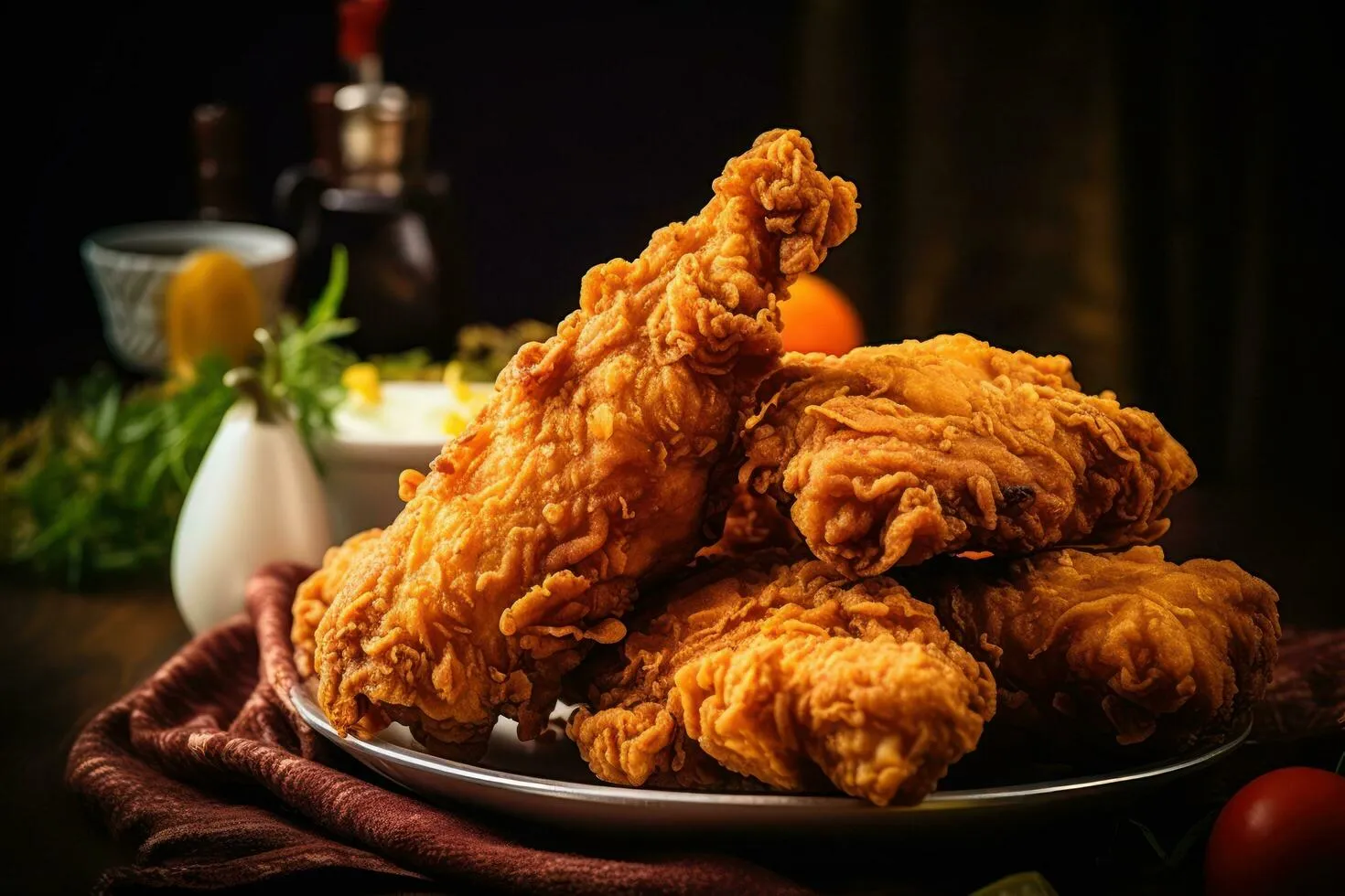 Fried chicken