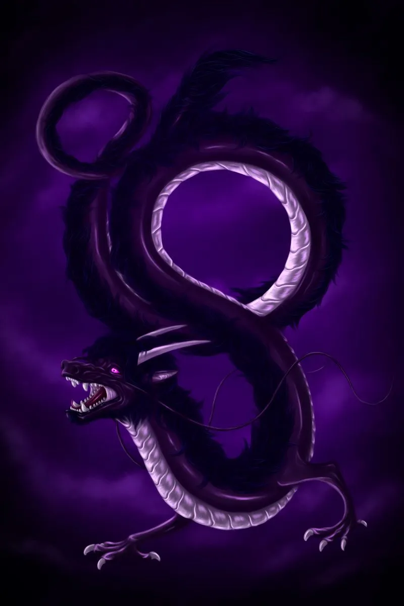 Download Wallpaper 800x1200 Dragon, Serpent, Art, Purple Iphone 4s 4 For Parallax HD Background