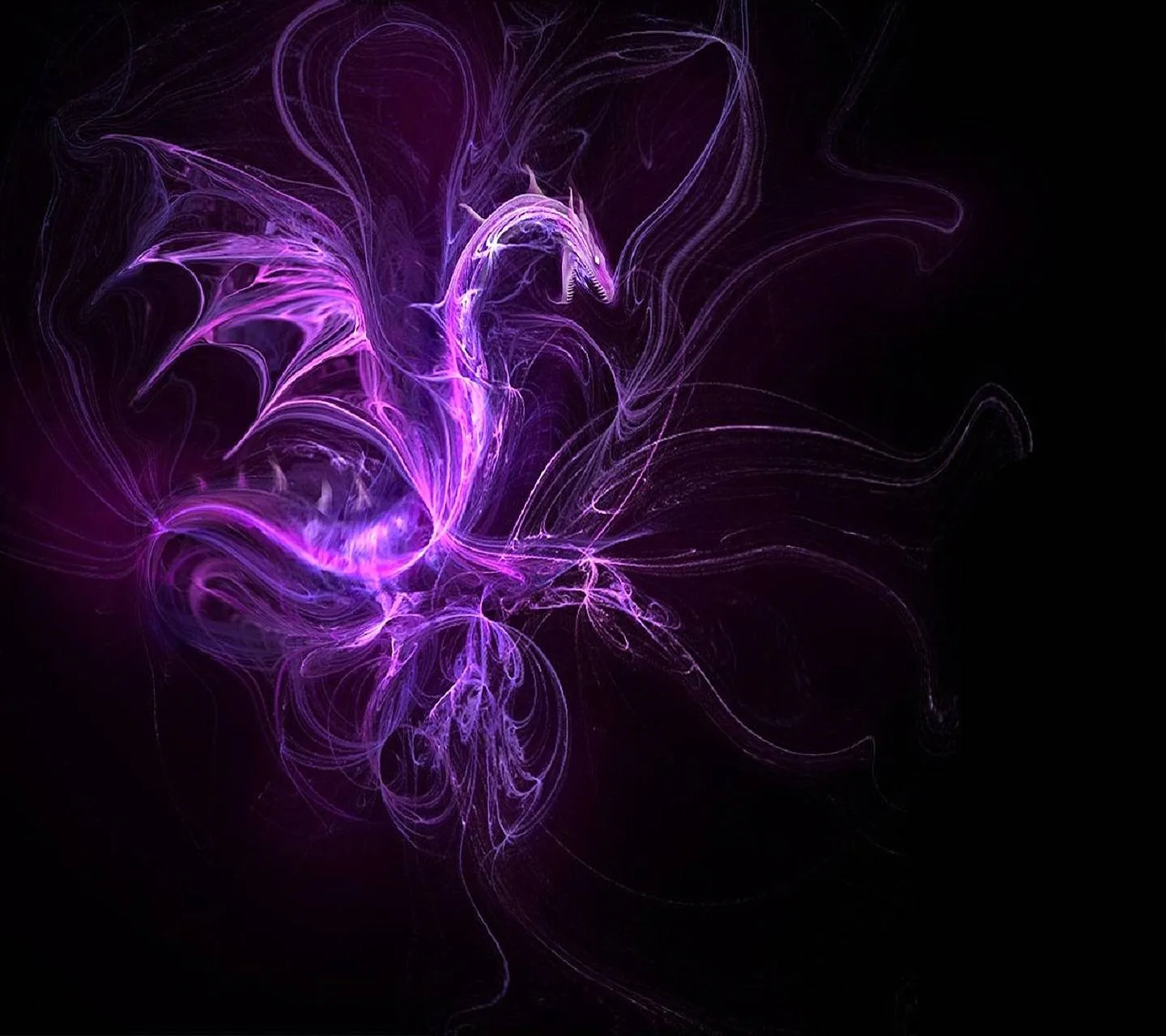 Black and Purple Dragon Wallpaper Free Black and Purple Dragon Background