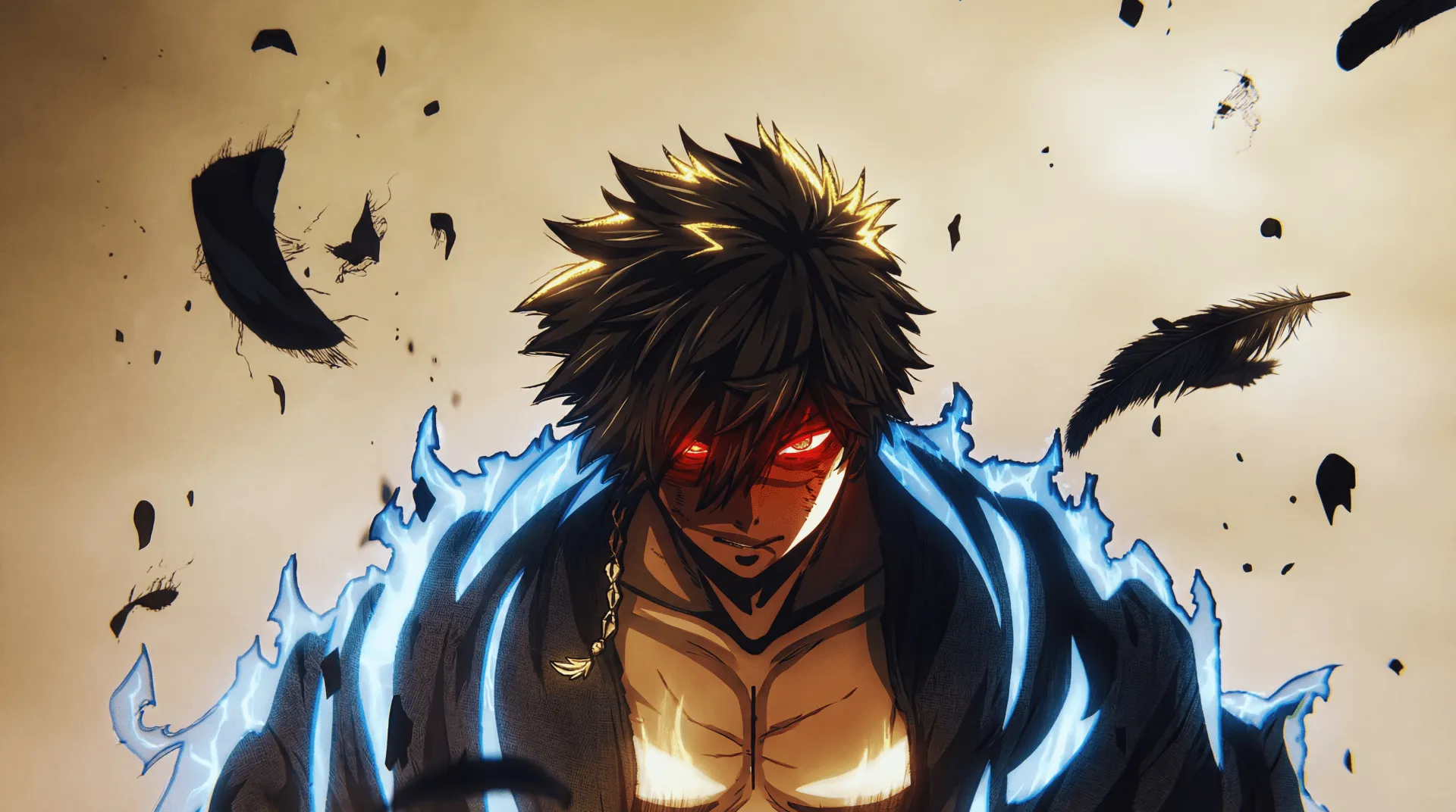 Aza Chobei: Hell's Paradise 5K. Infernal Gaze (Ultra HD). Paradise Reaperx3072