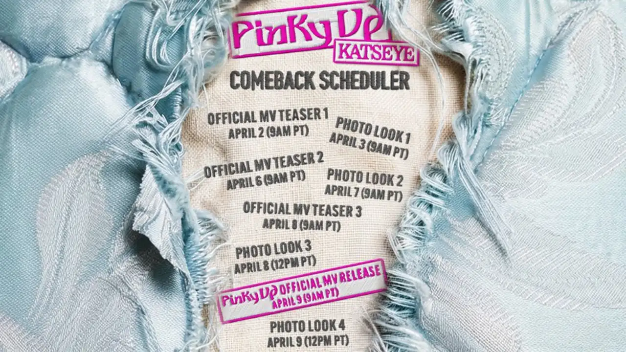 KATSEYE Unveils Debut Single Pinky Up Following Manon's Departure from the Group