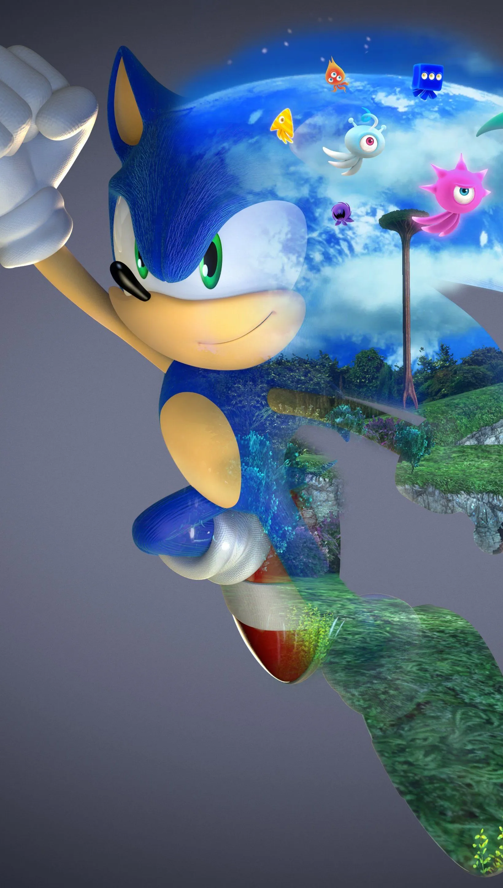 Sonic Colors Ultimate Wallpaper 4K for iPhone and Mobile Phone