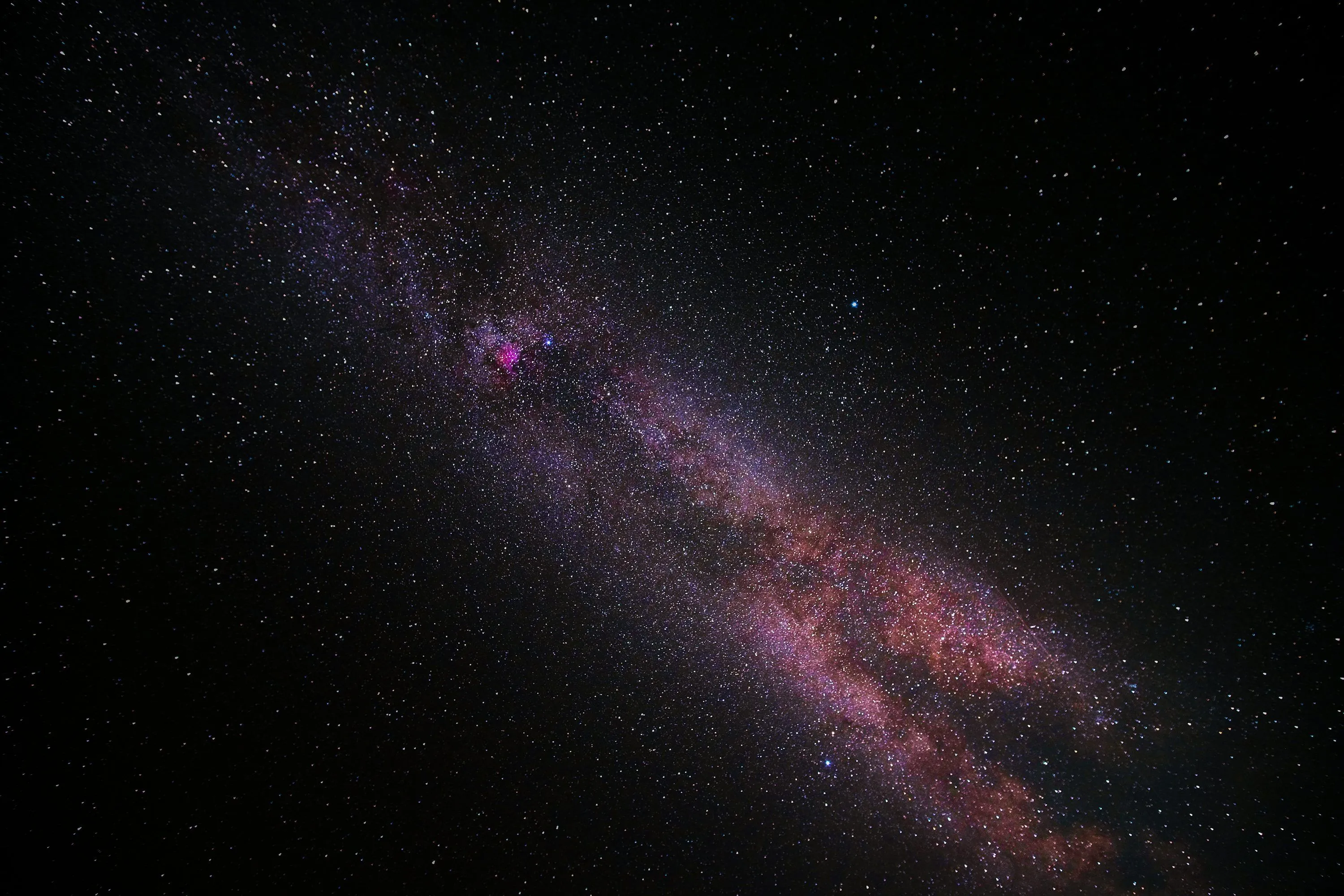 Purple and black nebula wallpaper photo