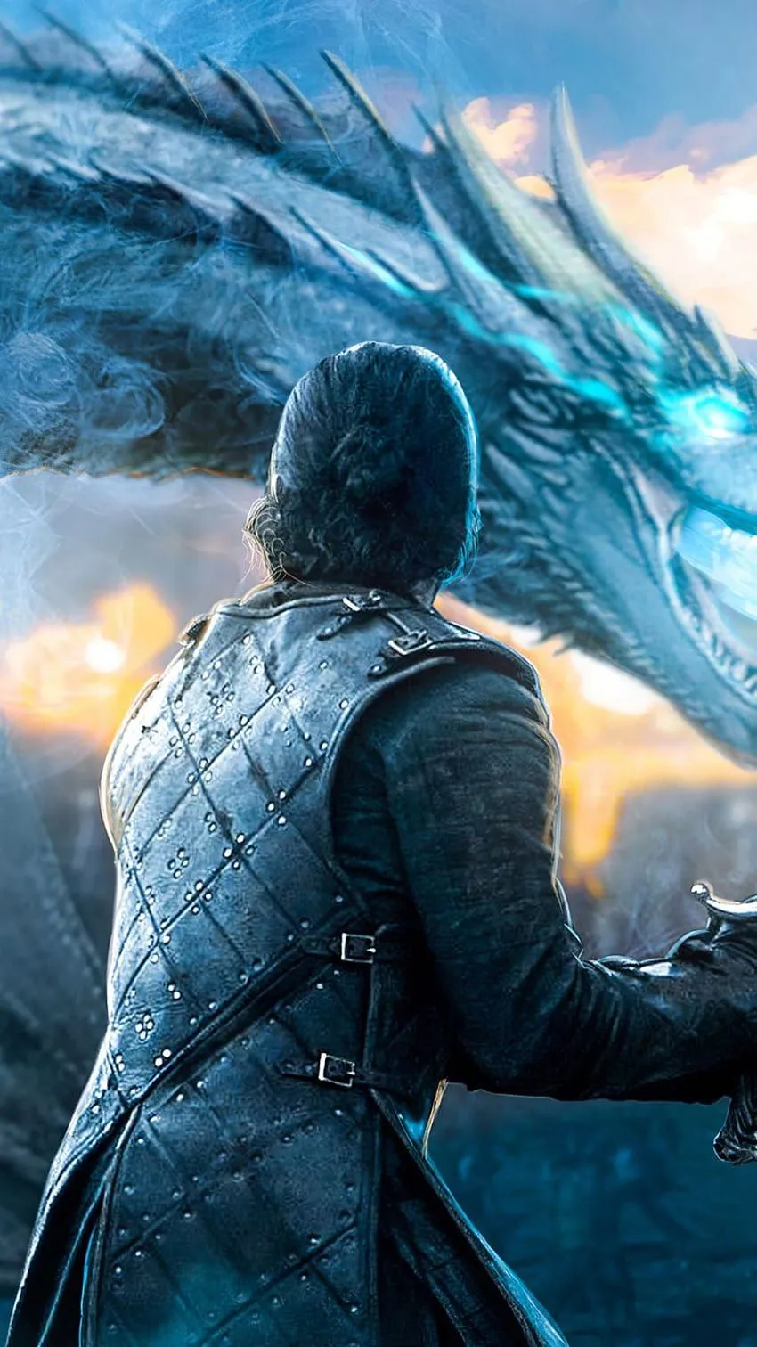 Jon Snow Game Of Thrones Dragon iPhone 6, iPhone 6S, iPhone 7, , Background, and HD phone wallpaper