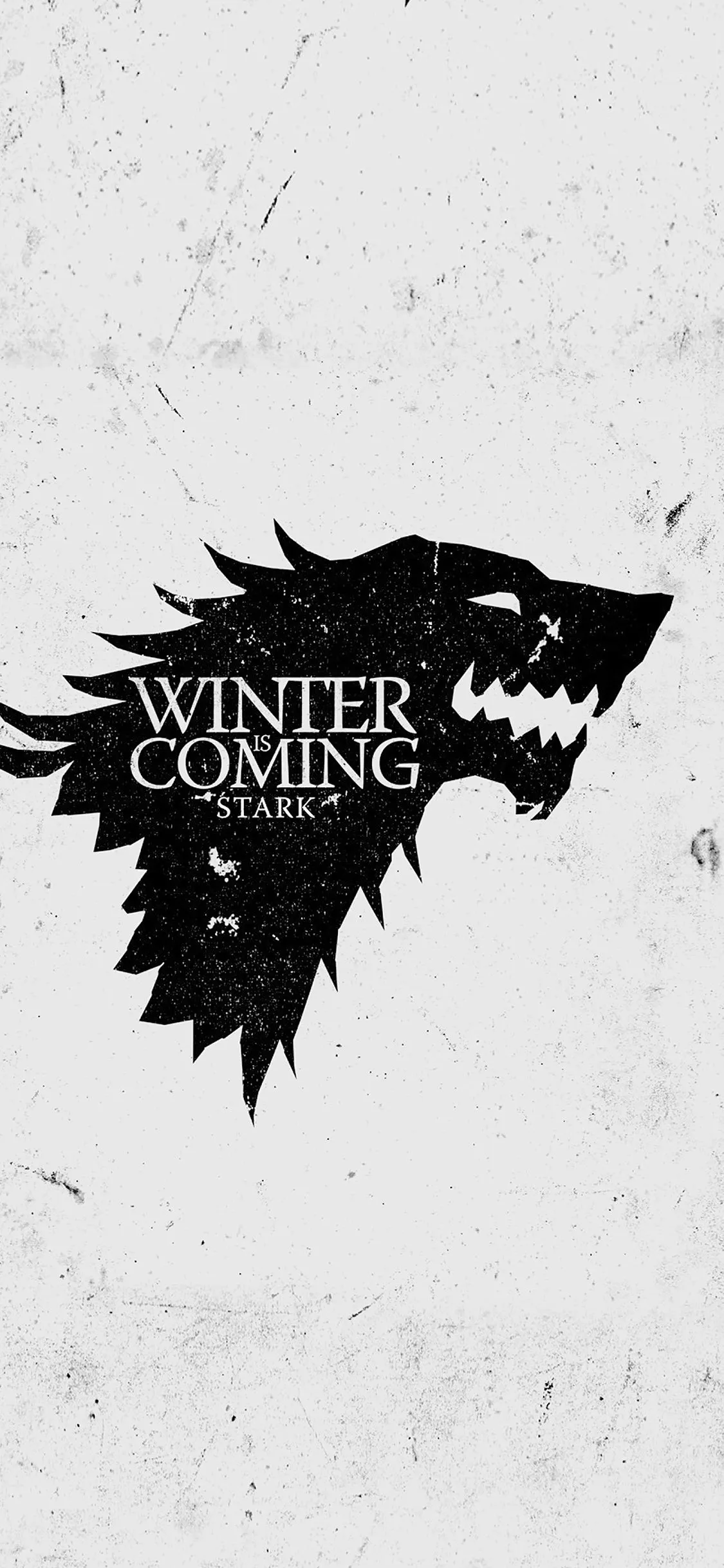 iPhoneXpapers game of thrones winter is coming white