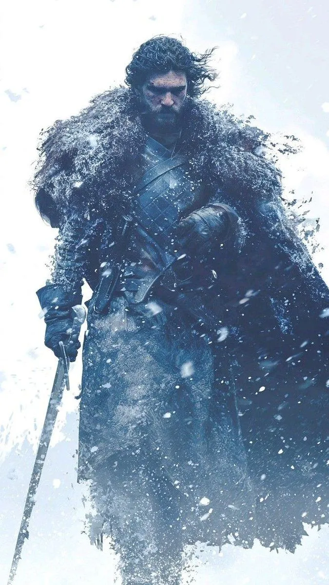 4K HD Android Wallpaper Need Tap Hold Load 8K iPhone iOS theme Jon Snow Game of Thrones GOT Winter Is Coming