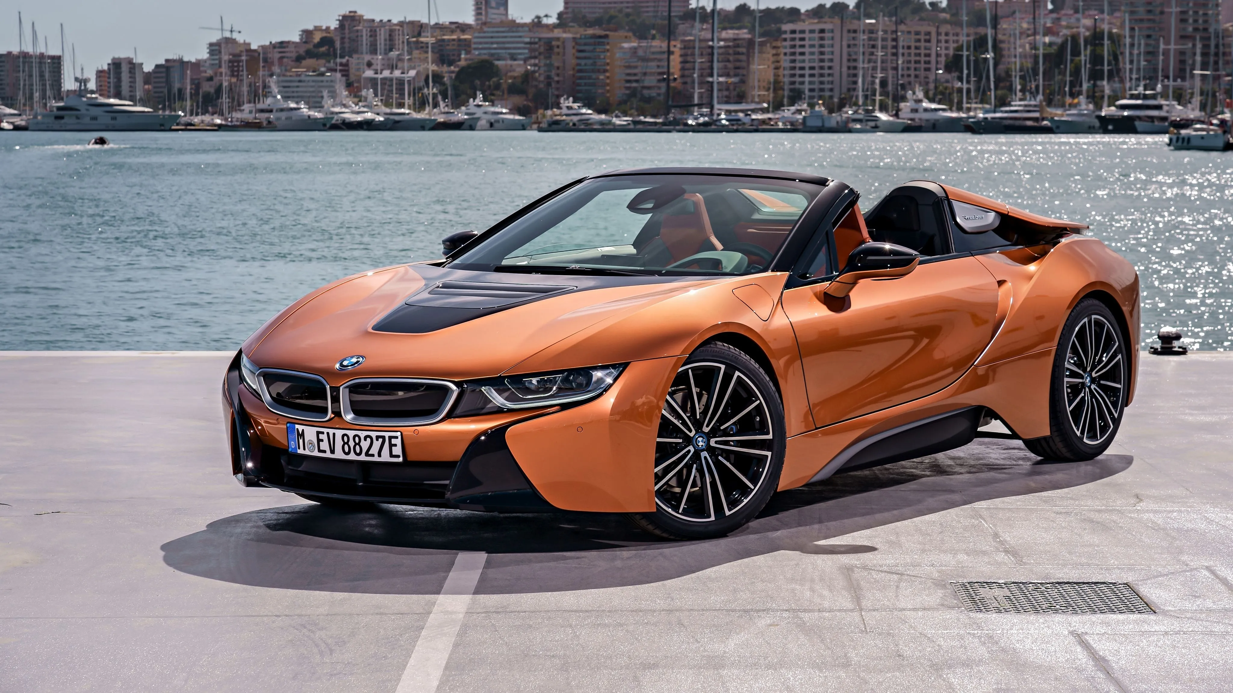 BMW i8 Roadster 4K 2 Wallpaper Car Wallpaper