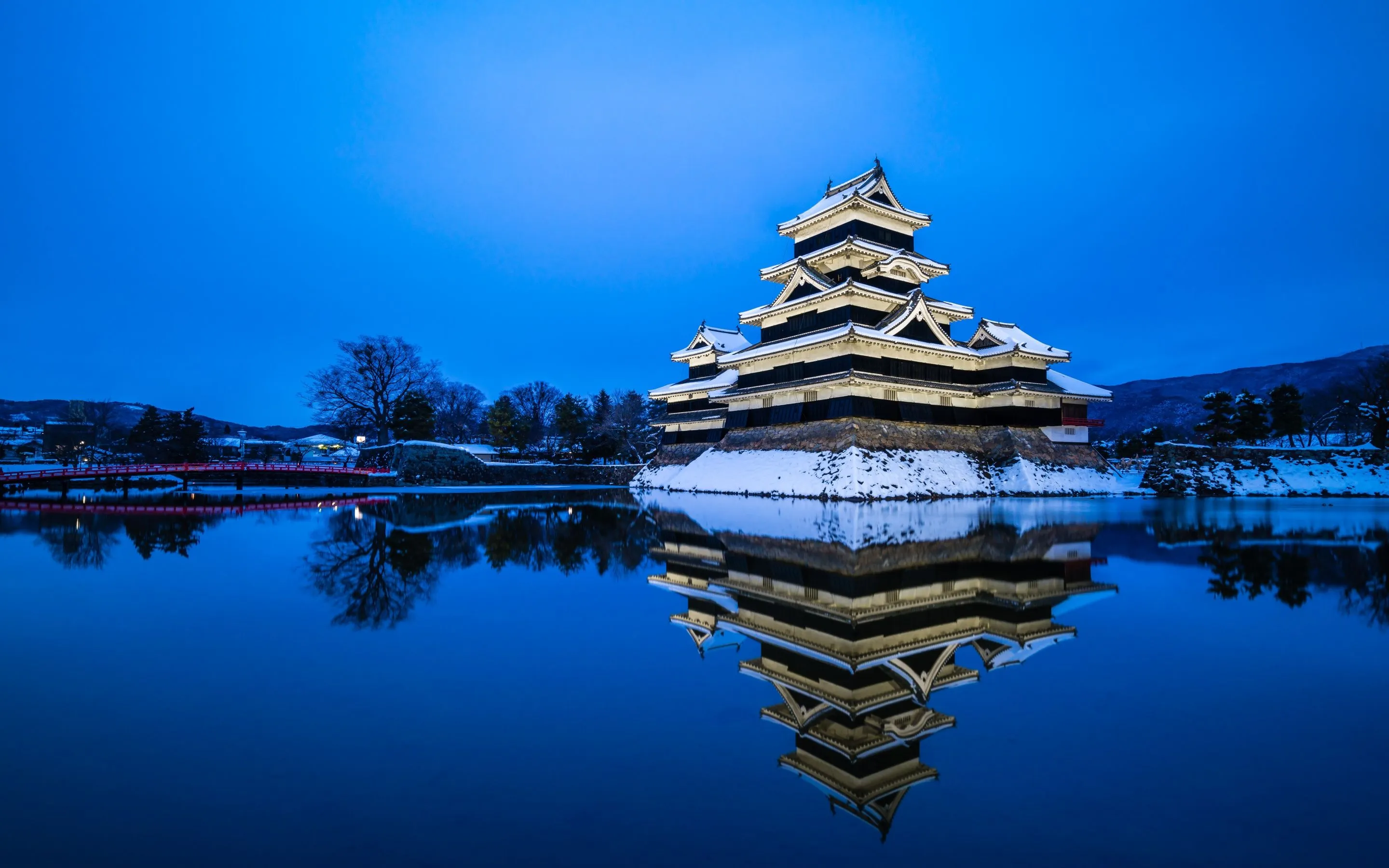 Matsumoto Castle Wallpaper 4K, Japan, Historical landmark, 5K