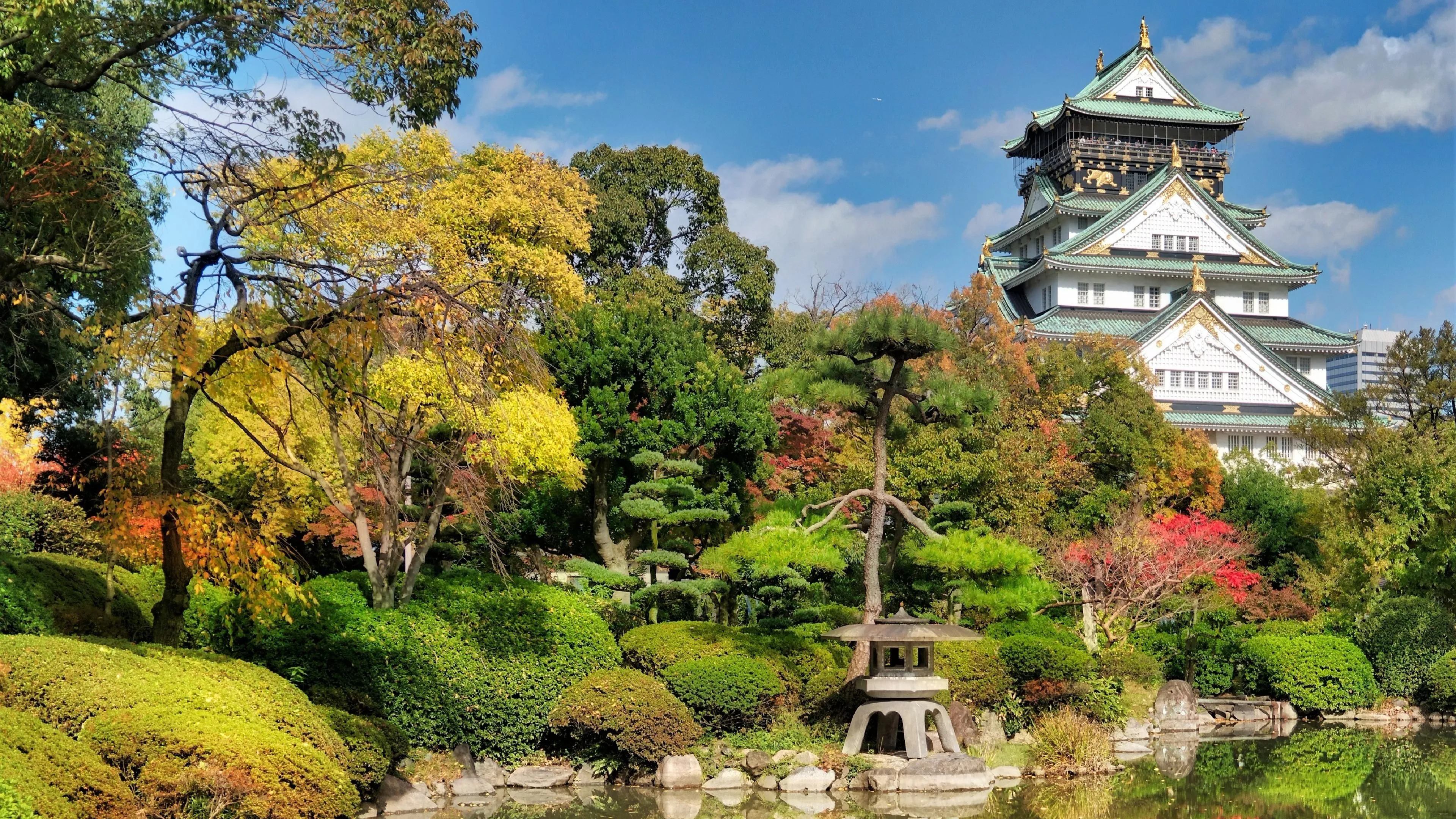 Osaka Castle Wallpaper