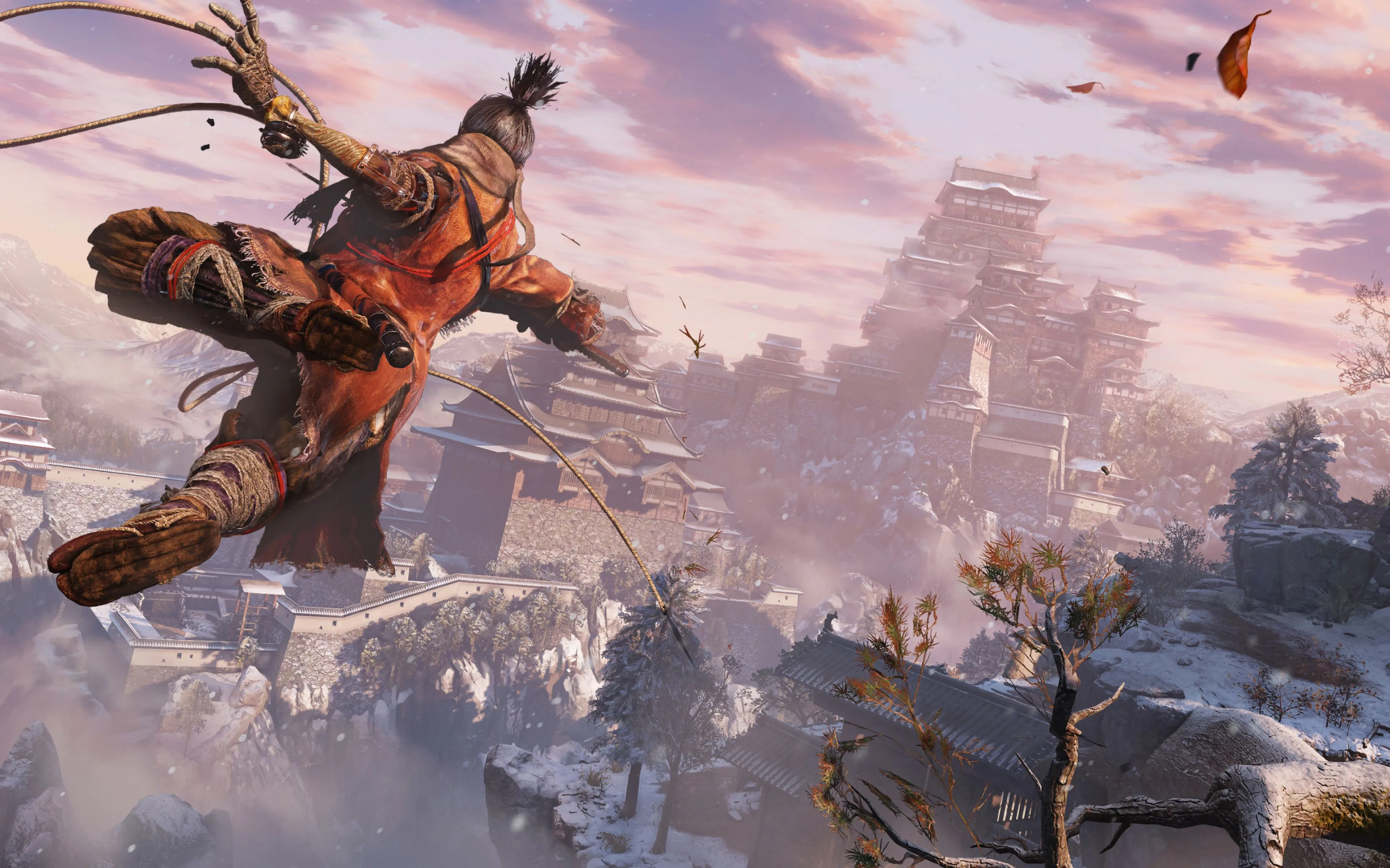 Wallpaper Sekiro: Shadows Die Twice, Playstation 4, pc Game, Mythology, Illustration, Background Free Image