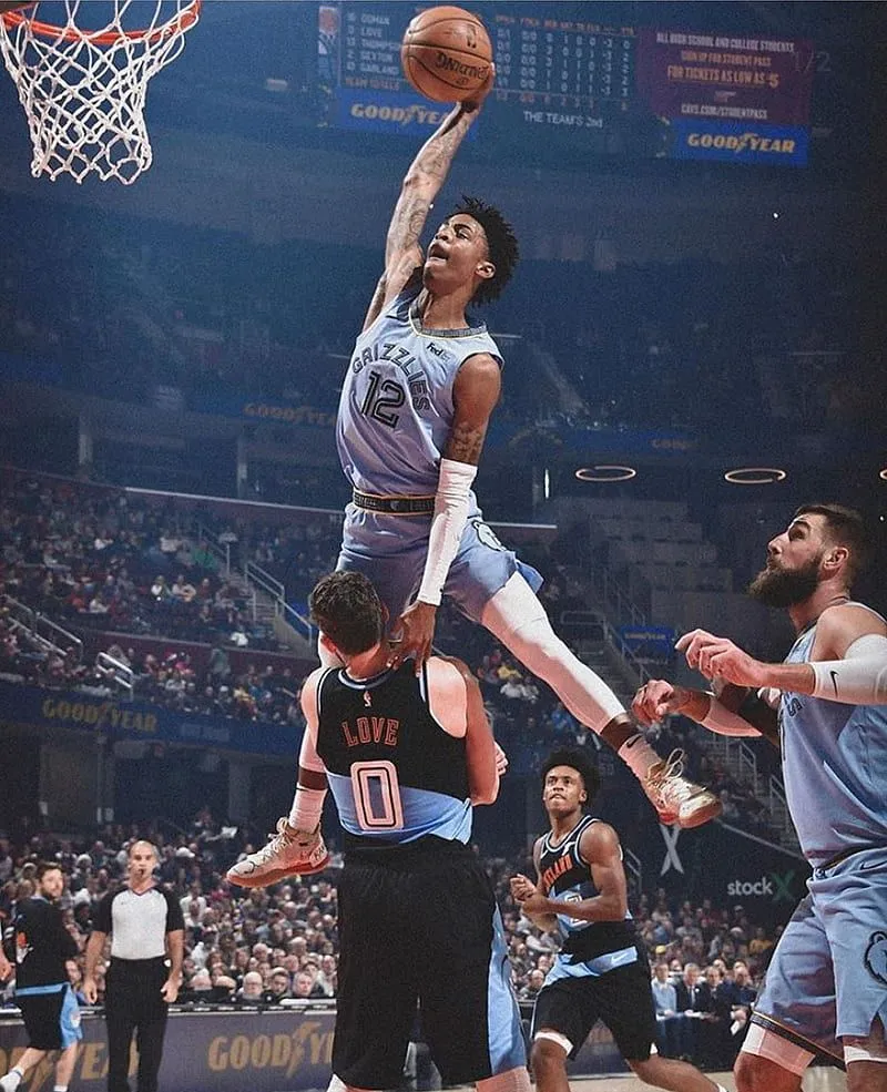 Ja Morant, basketball, nba, HD phone wallpaper
