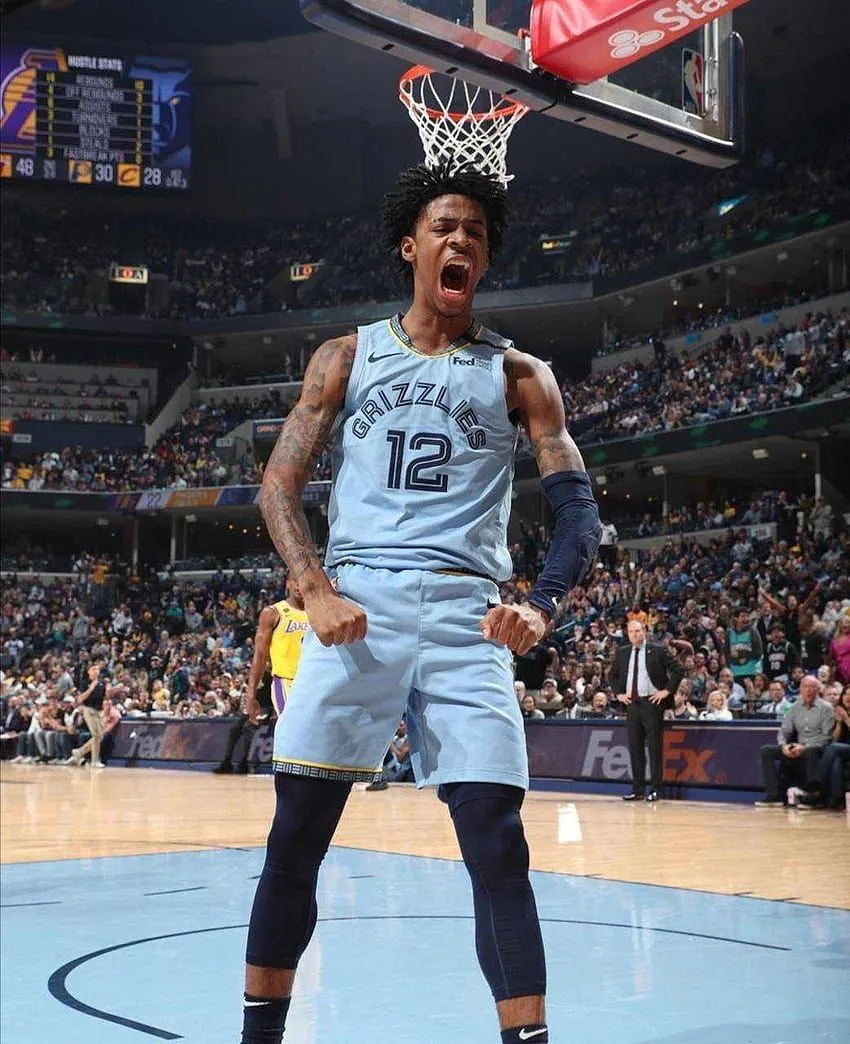 Ja Morant, Ja Morant Dunk HD phone wallpaper