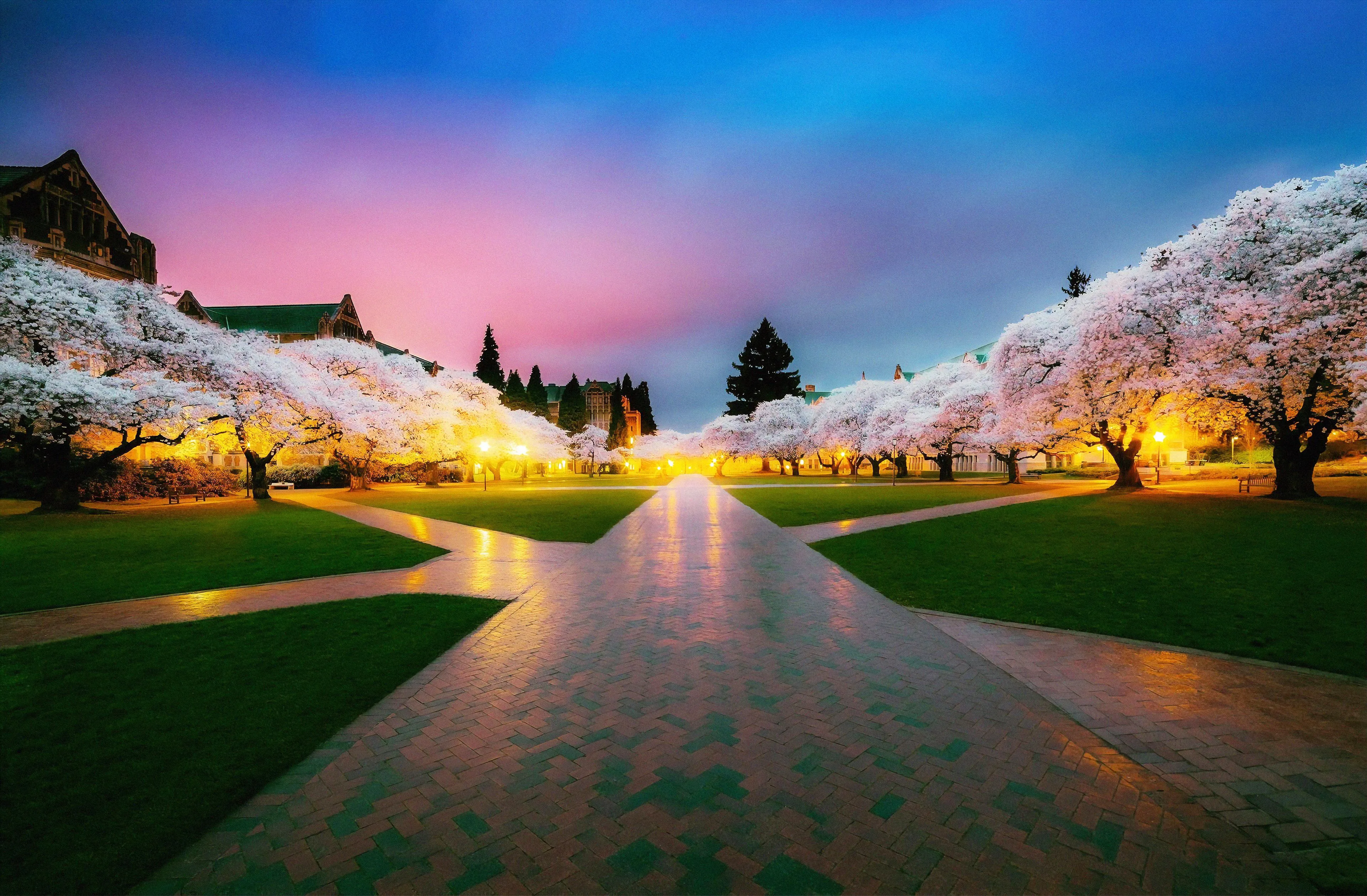Cherry Blossom Tree Park 4k Laptop Full HD 1080P , HD 4k Wallpaper Image, Background, Photos and Picture