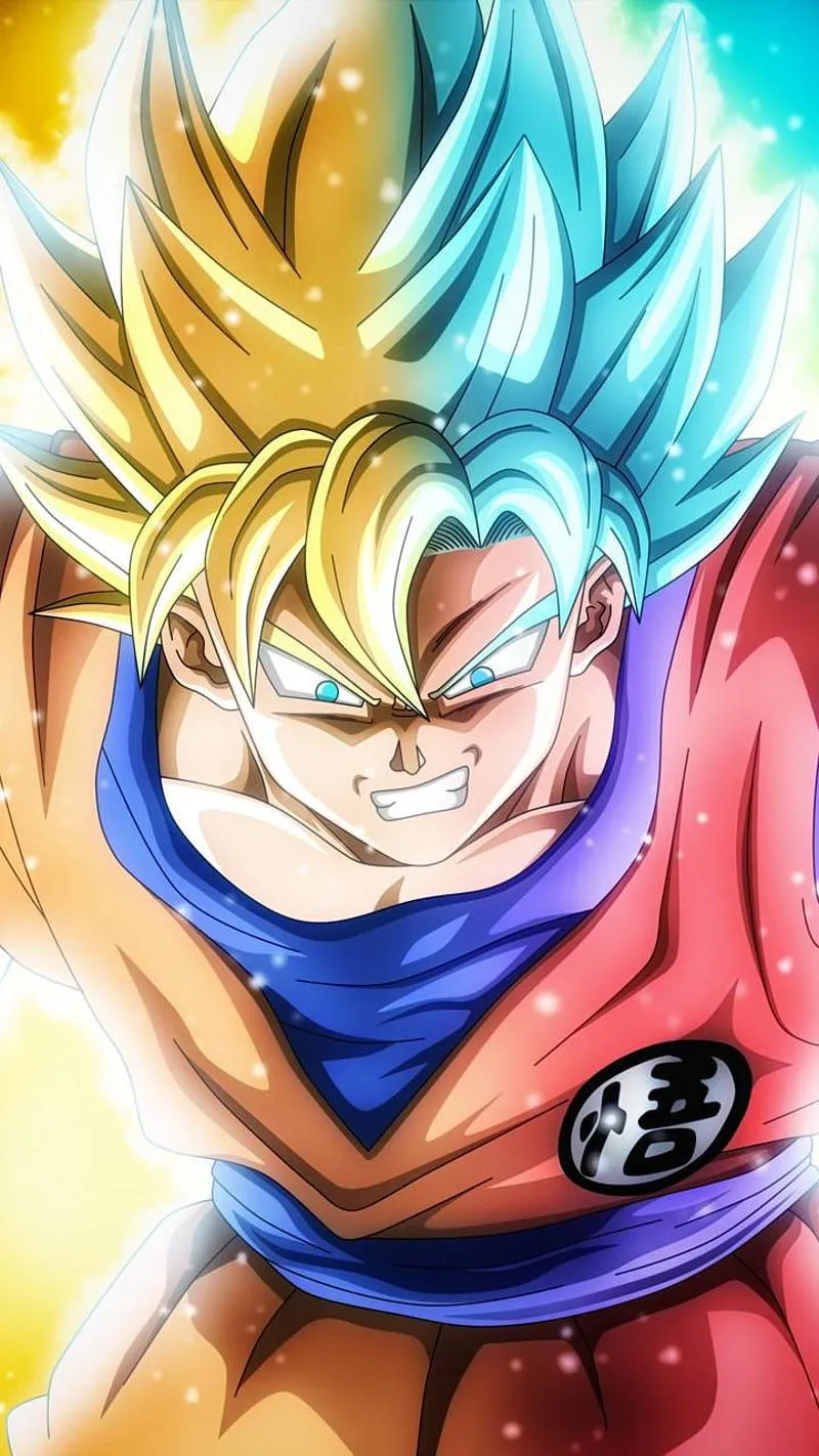 Goku Super Saiyan, ball, dragon, HD phone wallpaper