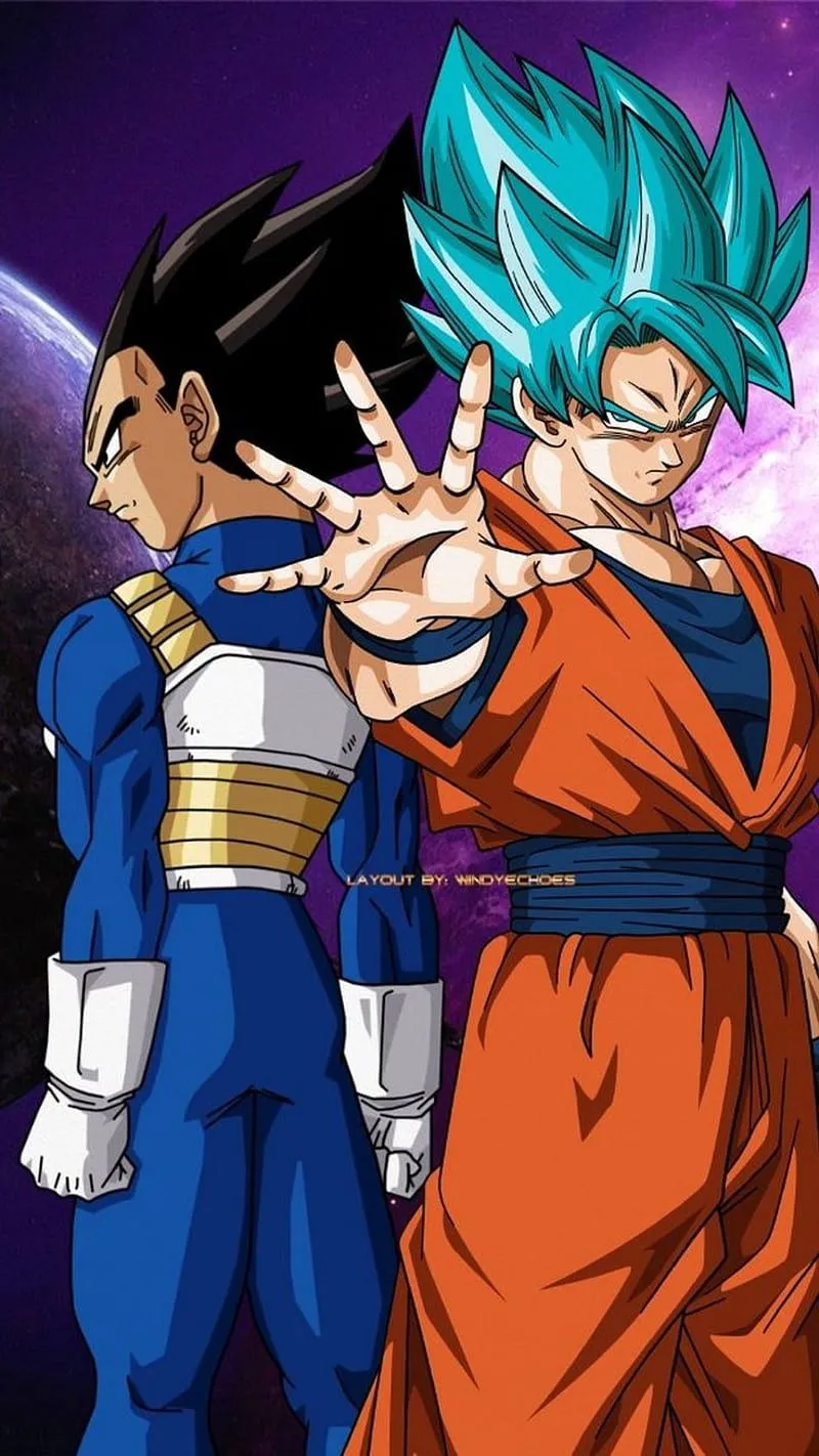 Ssj blue goku, anime, ball, dragon, saiyan, super, vegeta, HD phone wallpaper