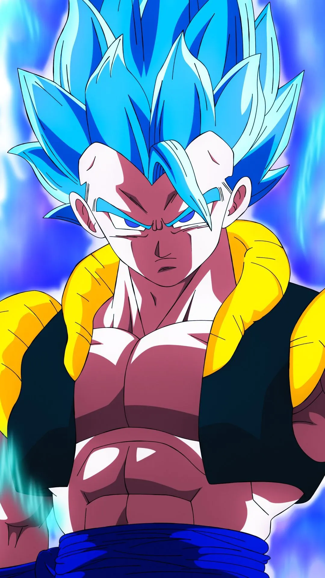 Phone wallpaper: Super Saiyan Blue, Dragon Ball Super: Broly, Anime, Gogeta (Dragon Ball) 1338537