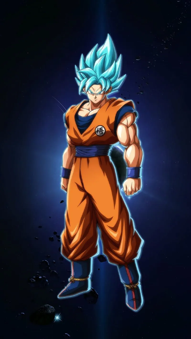 Ssj Blue Goku, dbs, dbz, HD phone wallpaper