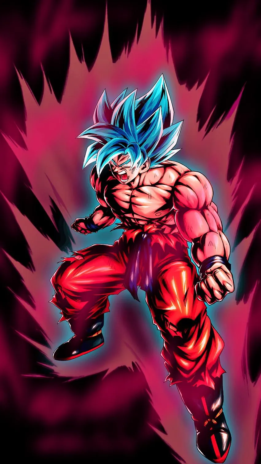 Ultra Instinct Kaioken X20 Goku Super Saiyan Blue Kaioken X1000.top, Goku SSB Kaioken HD phone wallpaper