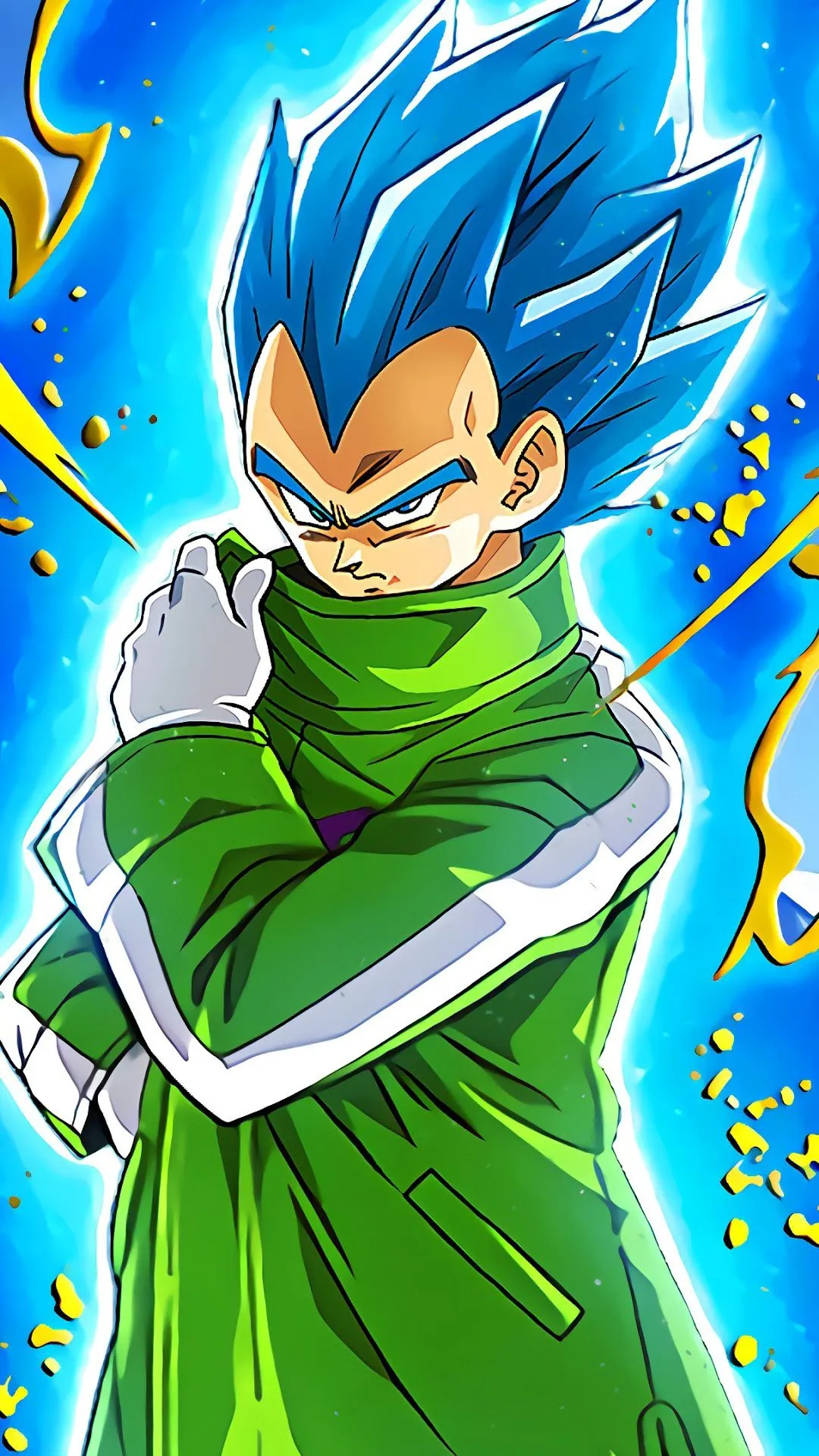 Super Saiyan Blue Vegeta Dragon Ball Super Broly HD Phone Wallpaper
