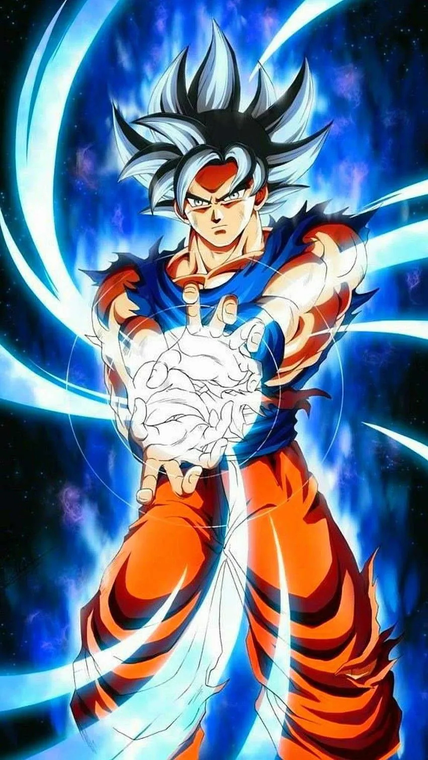 Kamehameha Goku Super Saiyan Blue, Goku God Kamehameha HD phone wallpaper