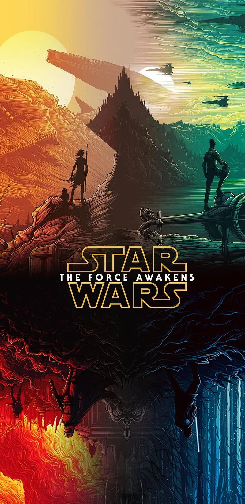 Starwars, poster, HD phone wallpaper