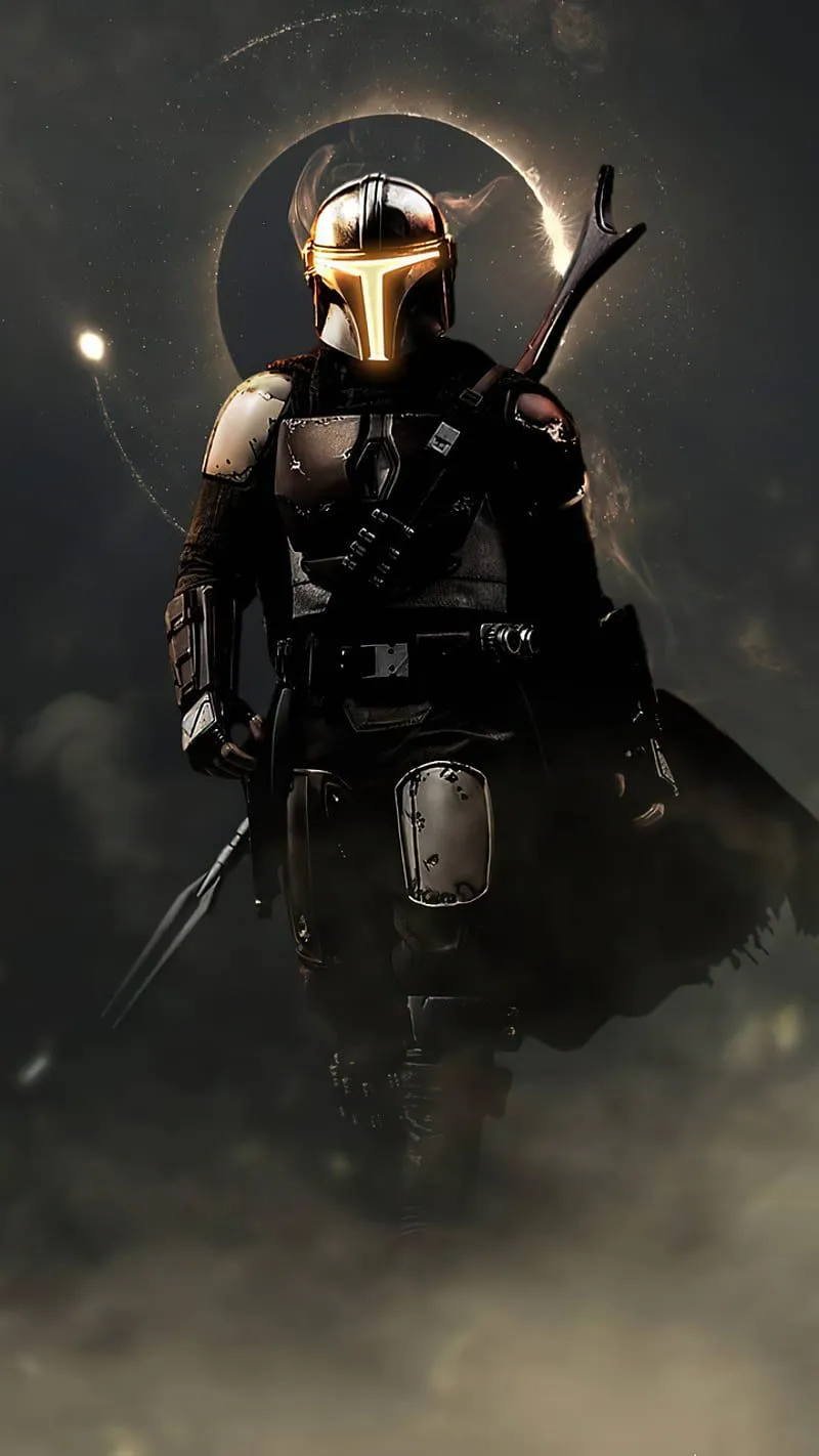 Cool Mando, mandalorian, star wars, the mandalorian, HD phone wallpaper