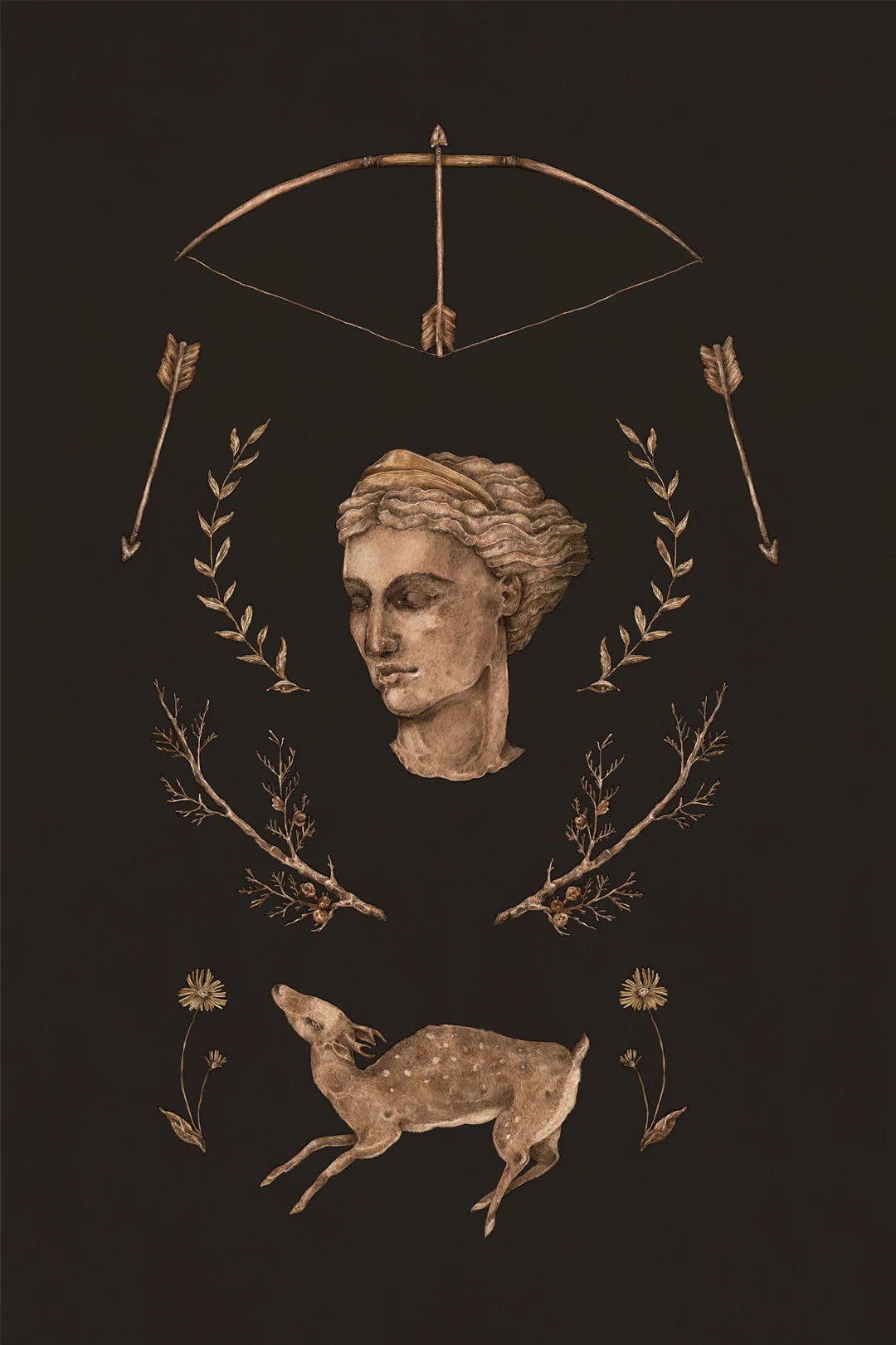 Atalanta and Artemis Fine Art Prints