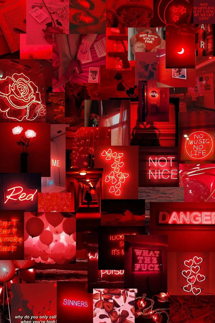 Red Aesthetic, Cool Red Aesthetic HD phone wallpaper
