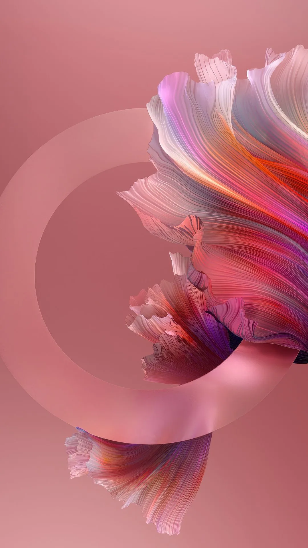 Pastel red Wallpaper 4K, Abstract design, Red background
