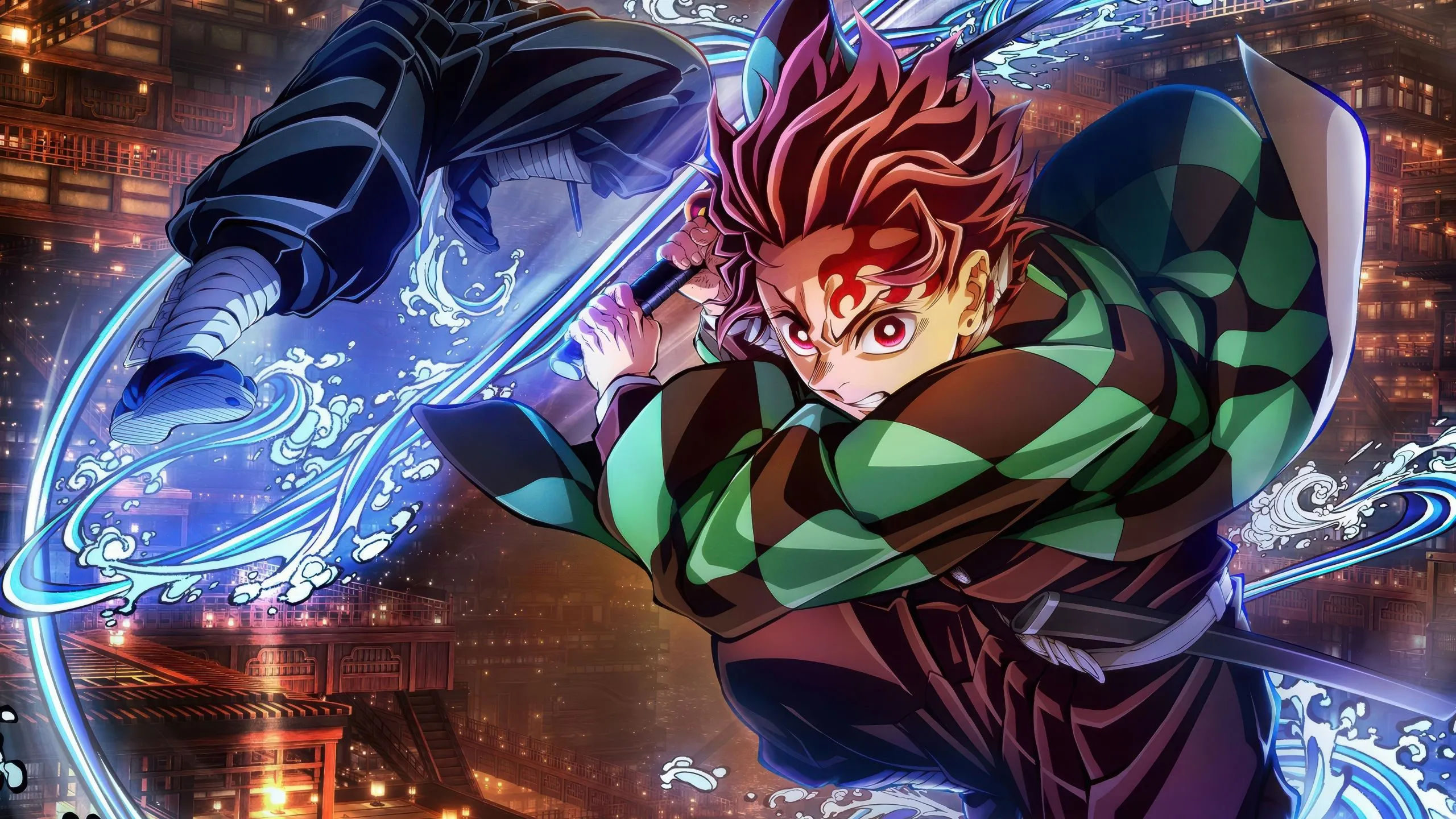 Demon Slayer: Kimetsu No Yaiba Infinity Castle Wallpaper 4K, 5K, Tanjiro Kamado