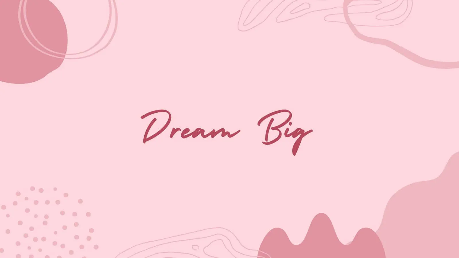 Download Dream Quotes Desktop Pink Aesthetic Wallpaper